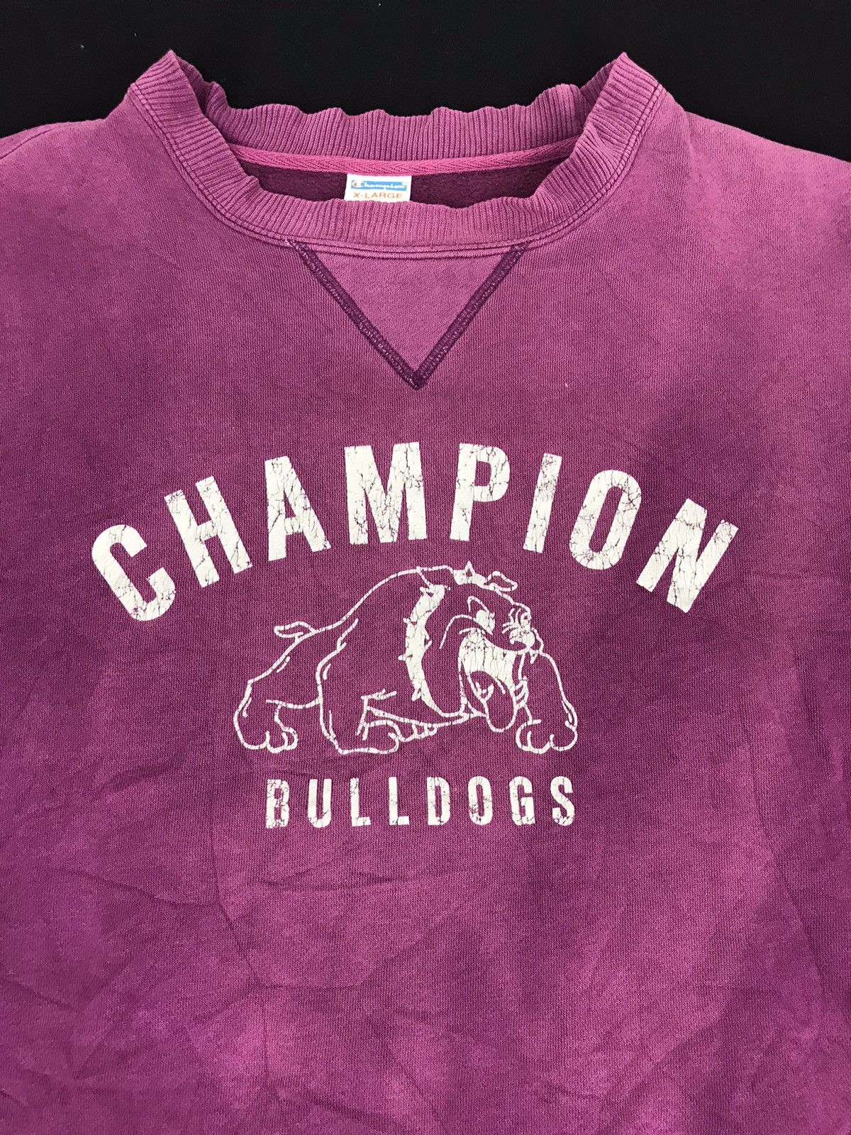 Champion Champion Bulldog Sweatshirt Hoodies Winter Wear Big Logo Size L / US 10 / IT 46 - 3 Thumbnail