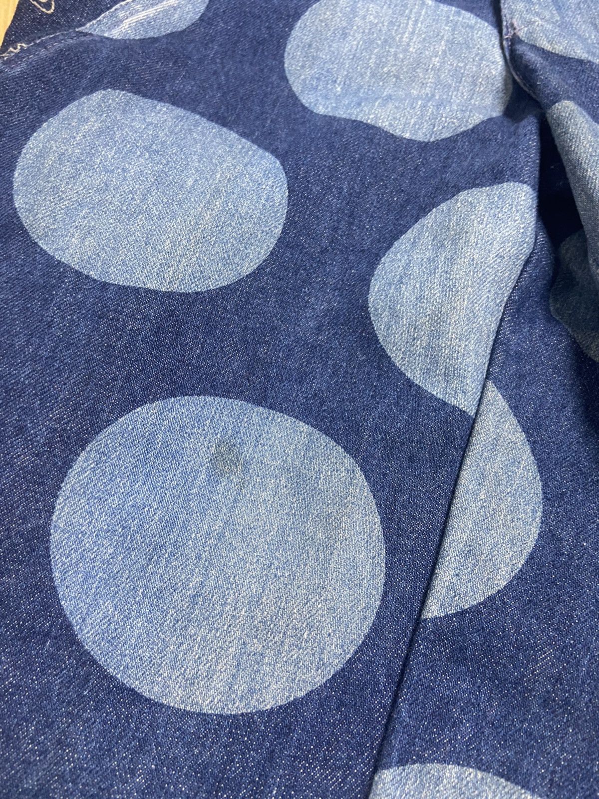 Vivienne Westwood S vivienne Westwood VINTAGE Orb Polkadot Denim Pants 80s 90s Size US 26 / EU 42 - 6 Thumbnail