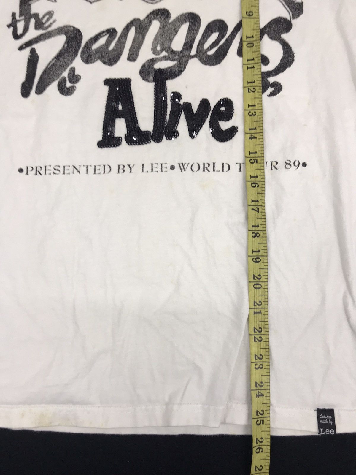 Band Tees Vintage Lee The Dangers Alive World Tour 89 Band Tee Size M / US 6-8 / IT 42-44 - 6 Thumbnail
