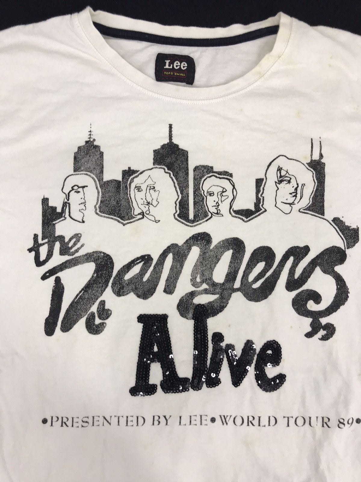 Band Tees Vintage Lee The Dangers Alive World Tour 89 Band Tee Size M / US 6-8 / IT 42-44 - 2 Thumbnail