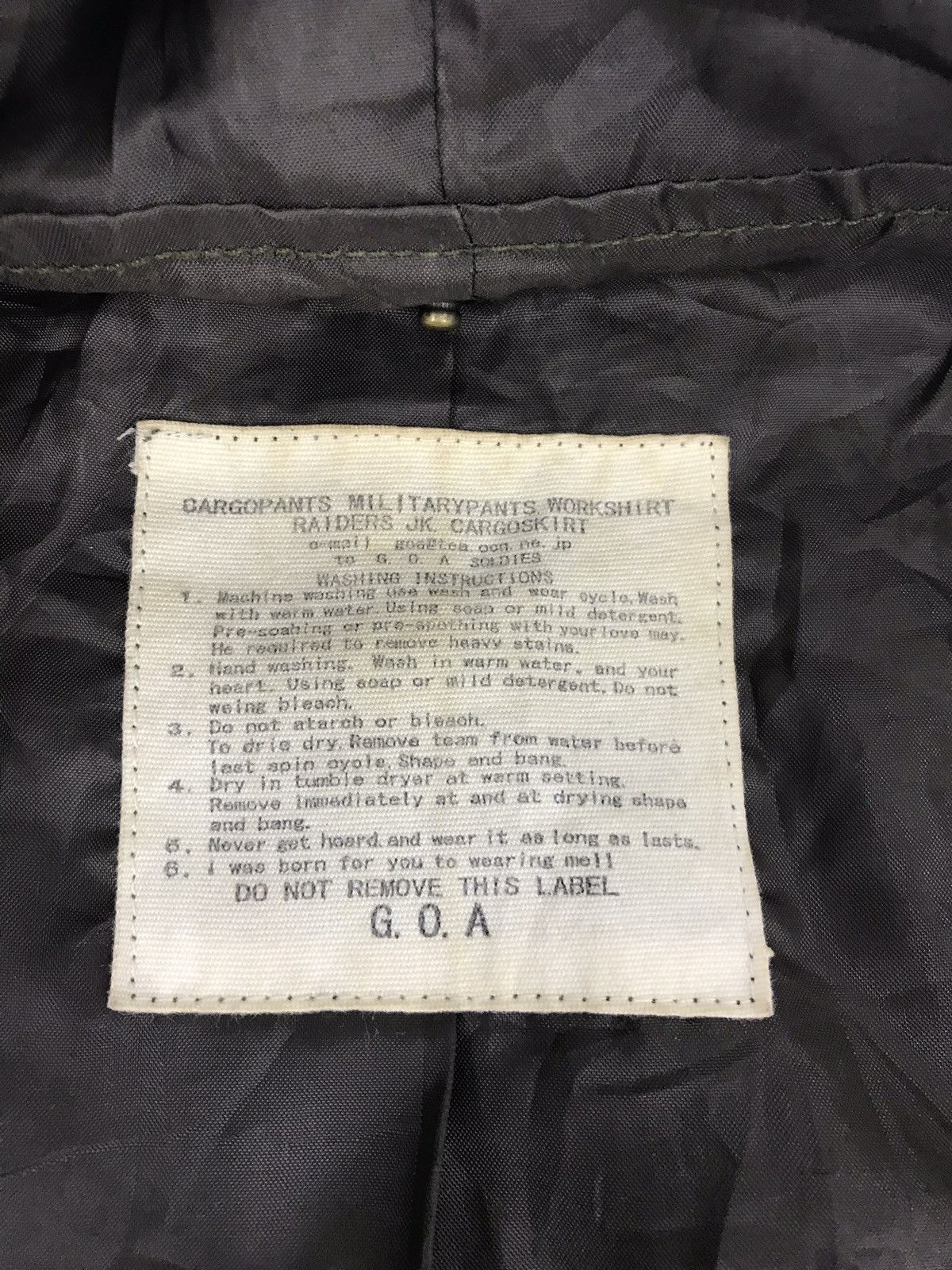 GOA G.O.A Parka Jacket Military Wear Workshirt Size S / US 4 / IT 40 - 5 Thumbnail