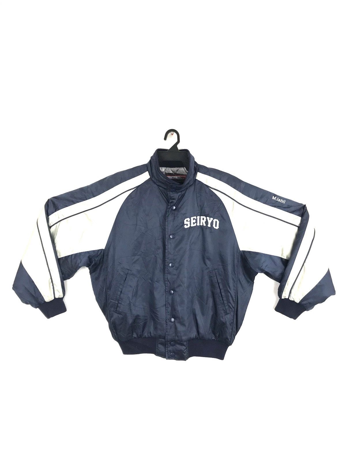 Japanese Brand Baseball Coat Varsity jacket Windbreaker Winter Wear Size US L / EU 52-54 / 3 - 1 Thumbnail