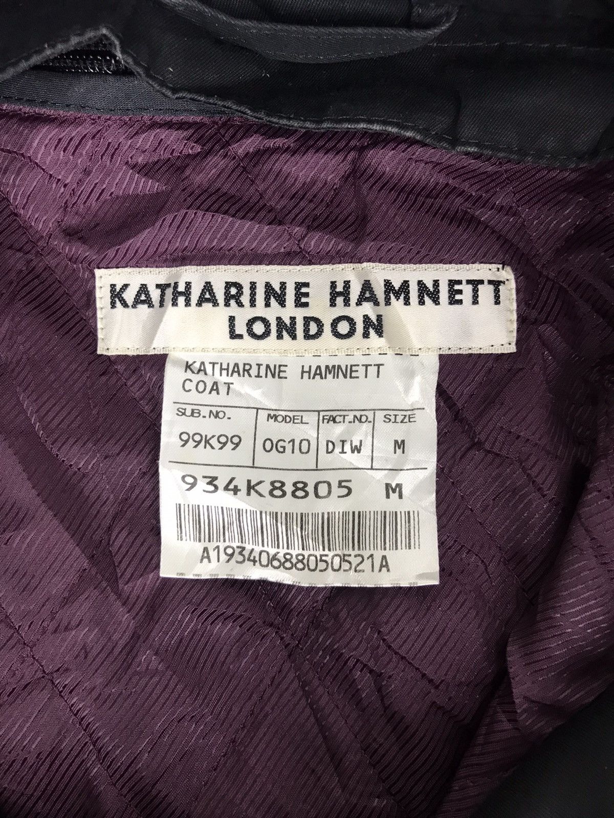 Katharine Hamnett London Katharine Hamnett London Trench Coat Double Breasted Jacket Size US M / EU 48-50 / 2 - 3 Thumbnail