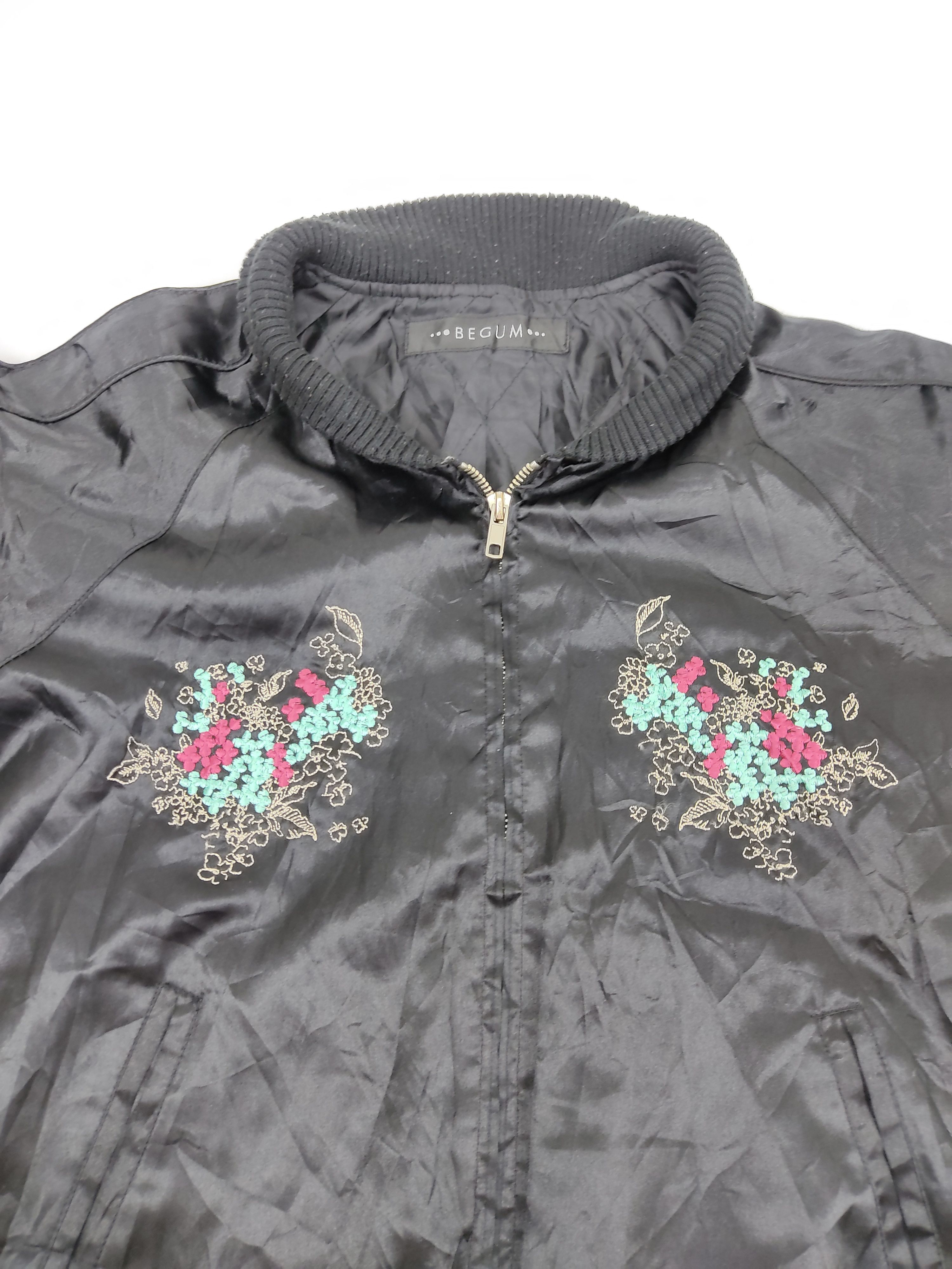 Vintage Vintage BEGUM Suka Jacket Sukajan Bomber Embroidery Motif Size S / US 4 / IT 40 - 10 Thumbnail
