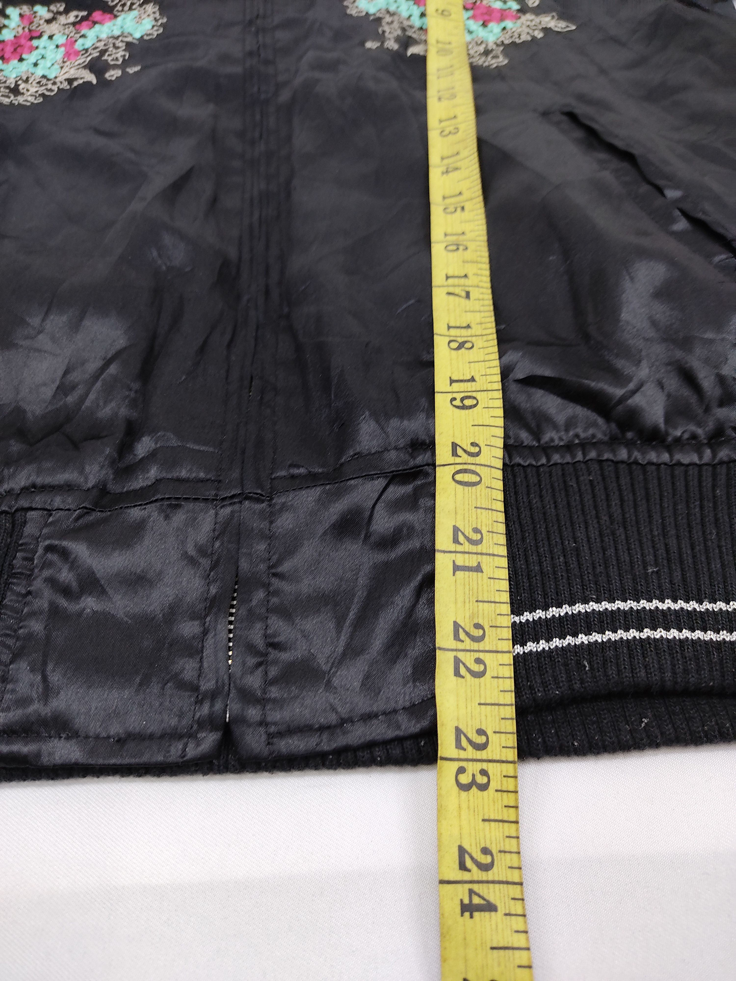 Vintage Vintage BEGUM Suka Jacket Sukajan Bomber Embroidery Motif Size S / US 4 / IT 40 - 8 Thumbnail