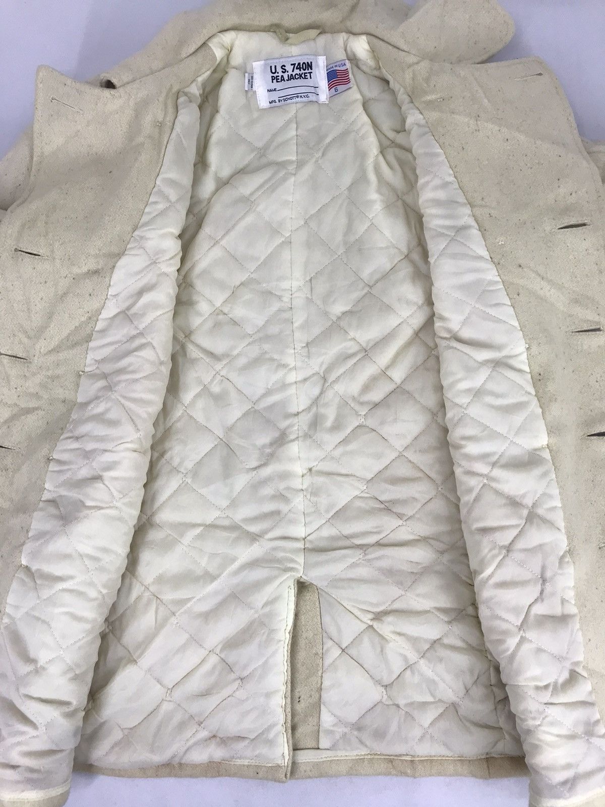 Schott Peacoat Schott NYC US 740N Trench Jacket Double Breasted Size US M / EU 48-50 / 2 - 3 Thumbnail