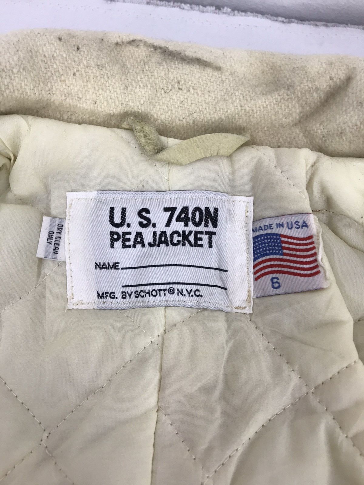 Schott Peacoat Schott NYC US 740N Trench Jacket Double Breasted Size US M / EU 48-50 / 2 - 4 Thumbnail