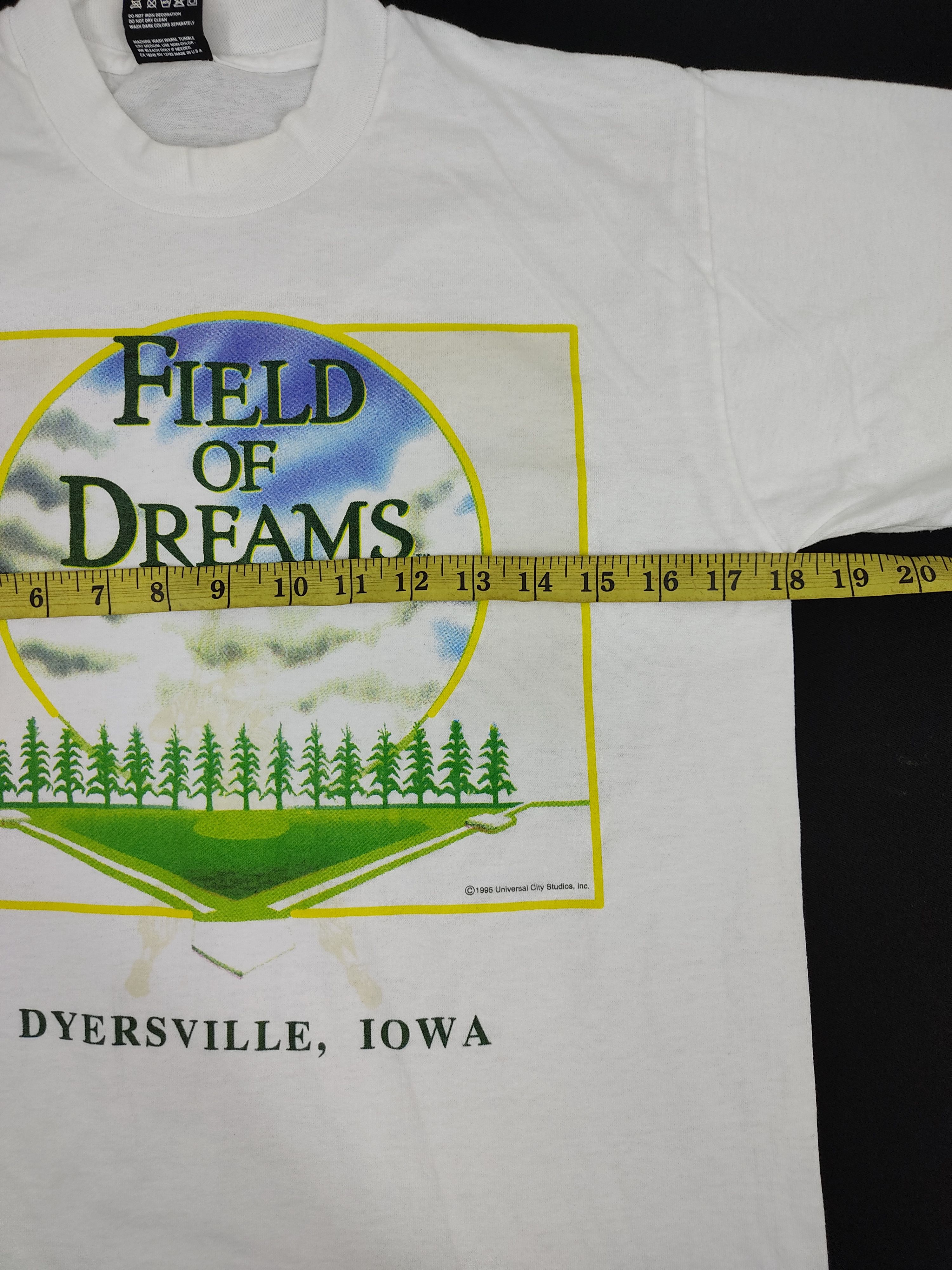 Universal Studios 90s 1995 Universal Studio Fantasy Field Of Dream USA Tee Size US S / EU 44-46 / 1 - 4 Thumbnail