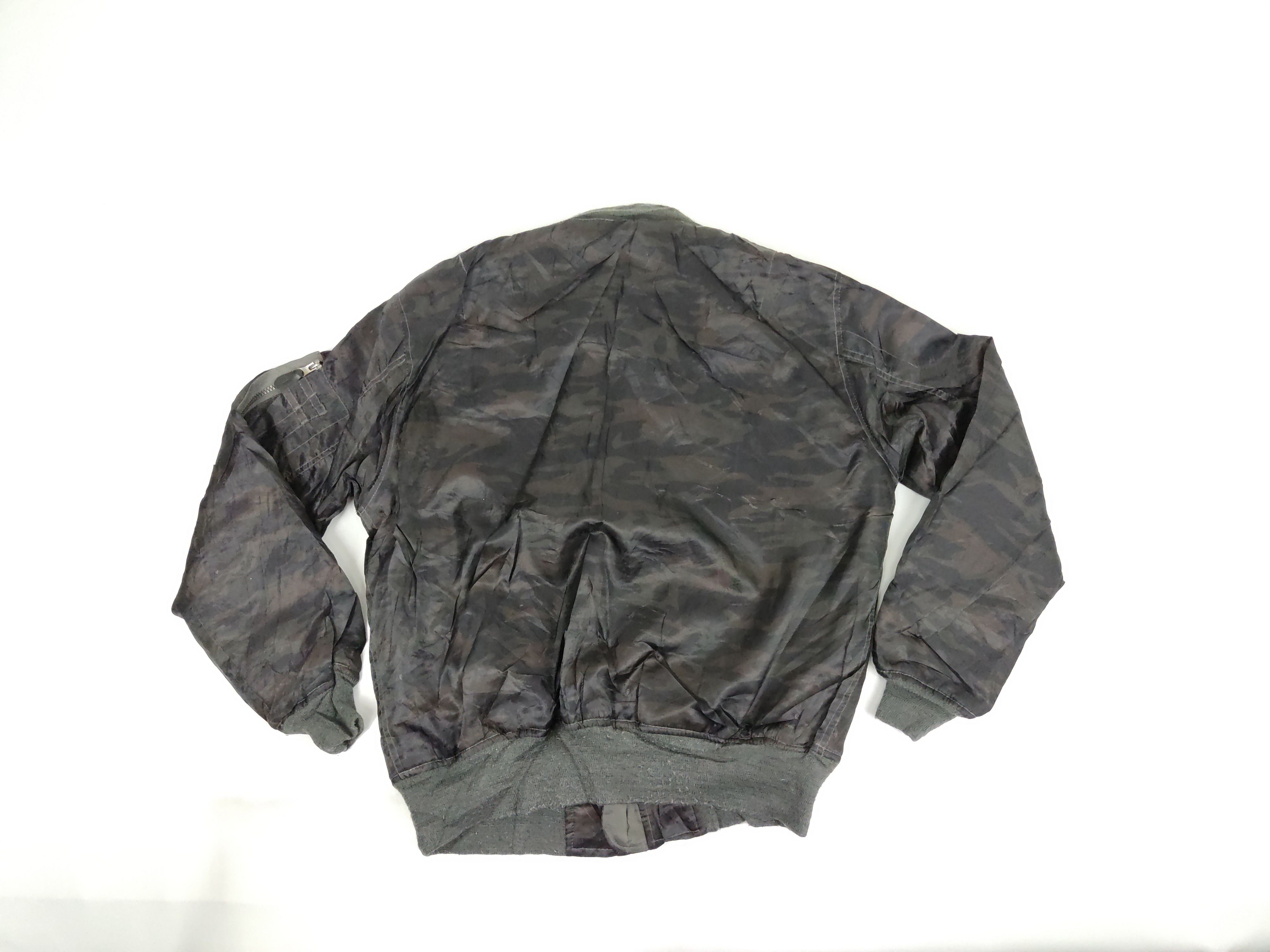 Japanese Brand Military Camouflage Military Army Bomber Jacket Size US M / EU 48-50 / 2 - 5 Thumbnail