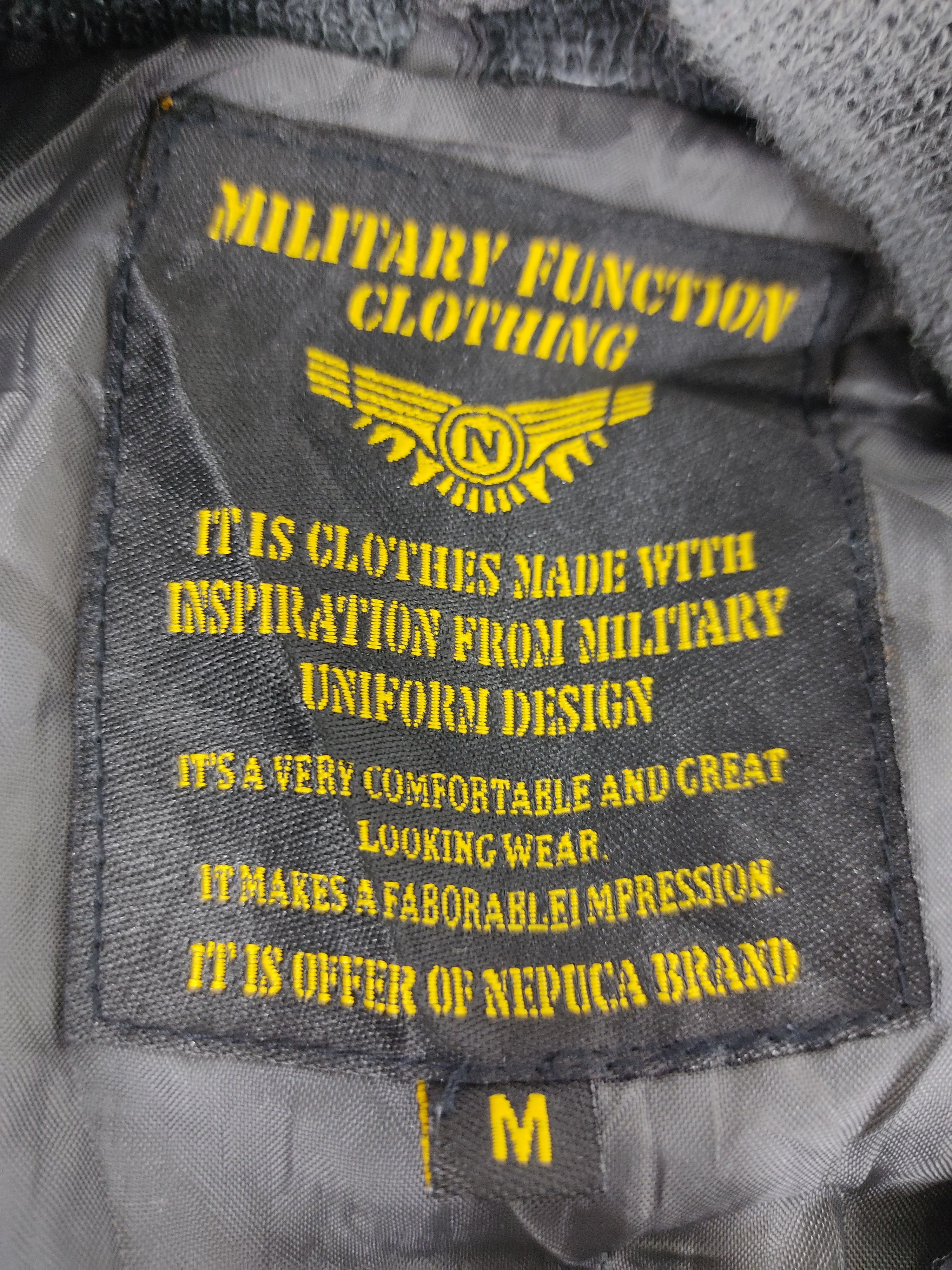 Japanese Brand Military Camouflage Military Army Bomber Jacket Size US M / EU 48-50 / 2 - 4 Thumbnail