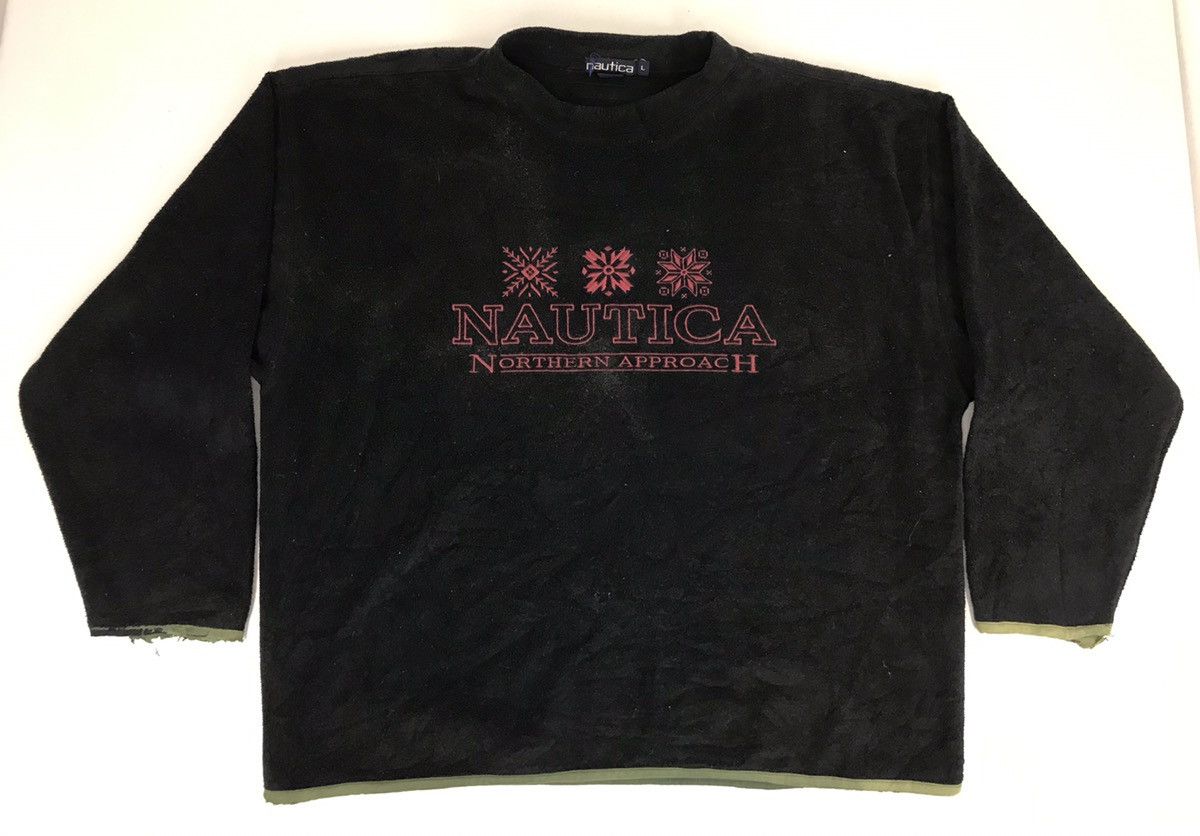 Nautica Vintage Nautica Northern Approach Adult Fleece Sweatshirt Size US XL / EU 56 / 4 - 1 Thumbnail