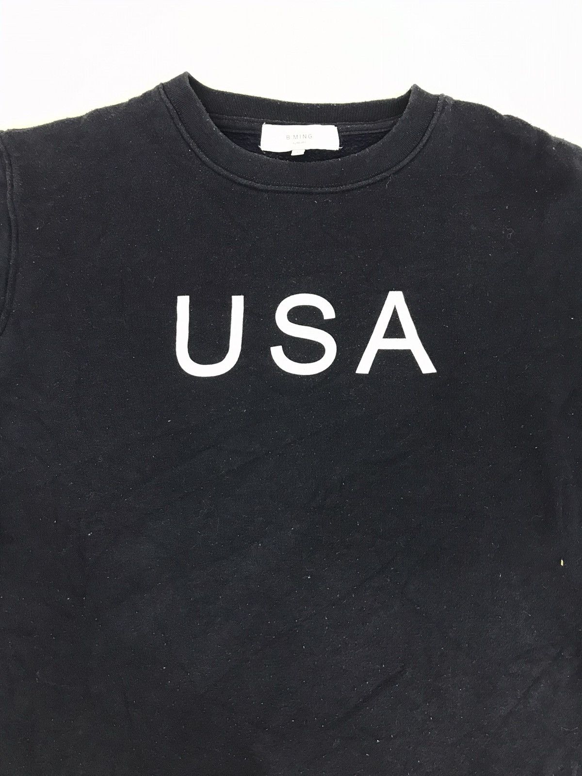 Beams Plus Beams USA Spell Out Logo Design Sweatshirt Size M / US 6-8 / IT 42-44 - 2 Thumbnail