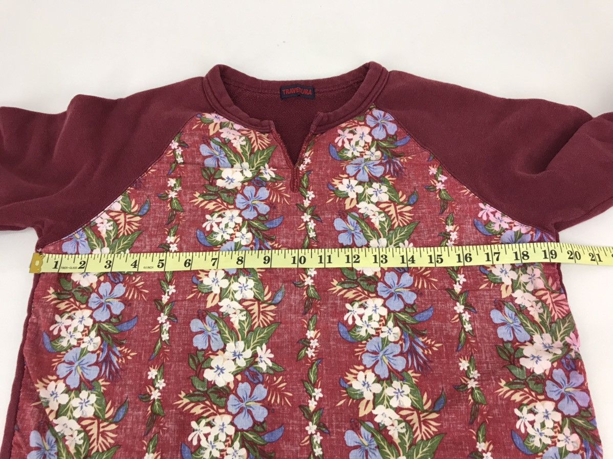 Japanese Brand Vintage Travesura Sweatshirt Floral Design Pull Over Style Size S / US 4 / IT 40 - 7 Thumbnail