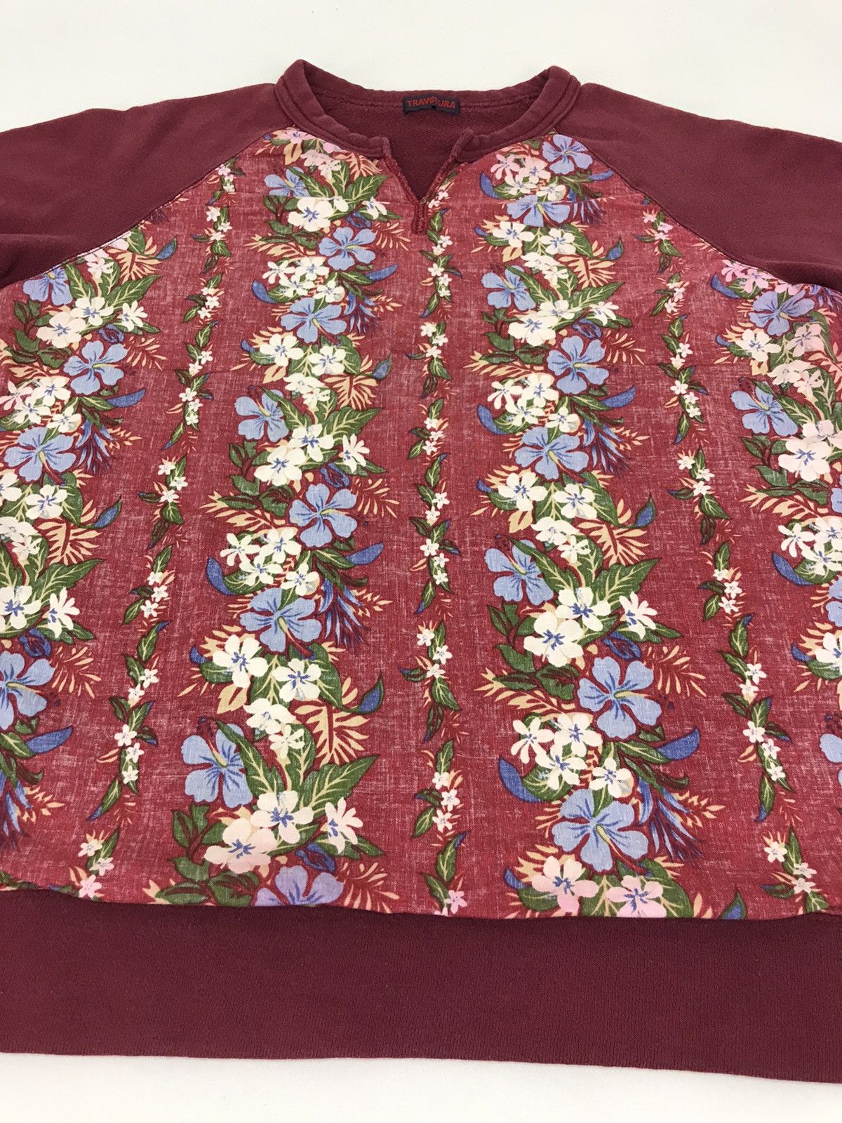 Japanese Brand Vintage Travesura Sweatshirt Floral Design Pull Over Style Size S / US 4 / IT 40 - 2 Thumbnail