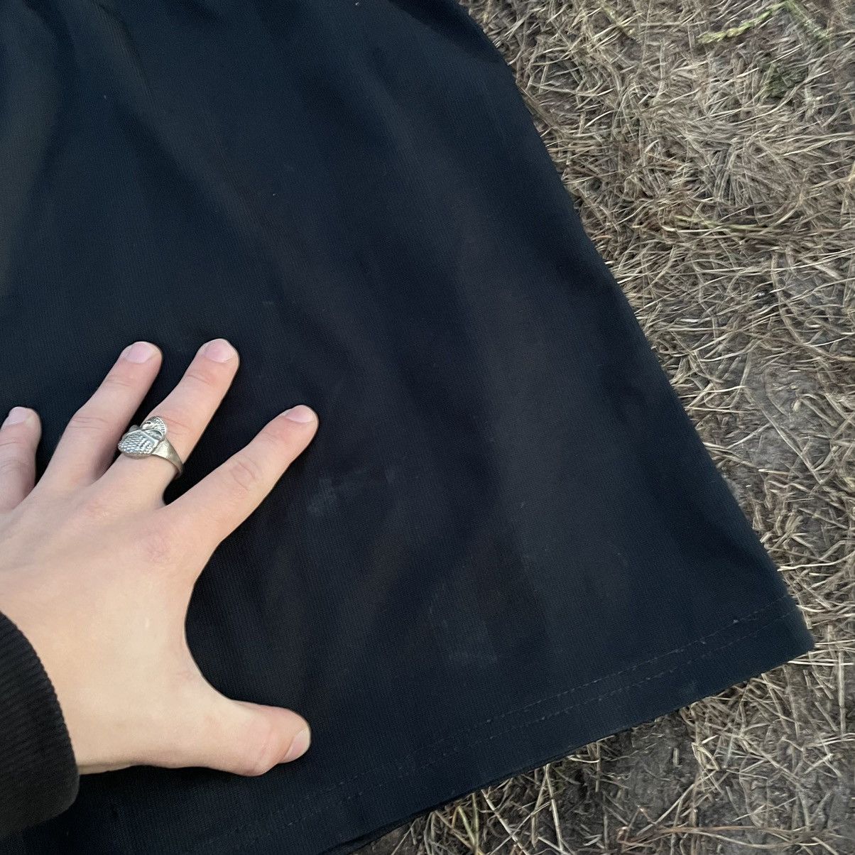 Vintage Vintage Nike Y2K Swoosh Shorts Streetwear Skate Bleached 36 Size US 36 / EU 52 - 3 Thumbnail