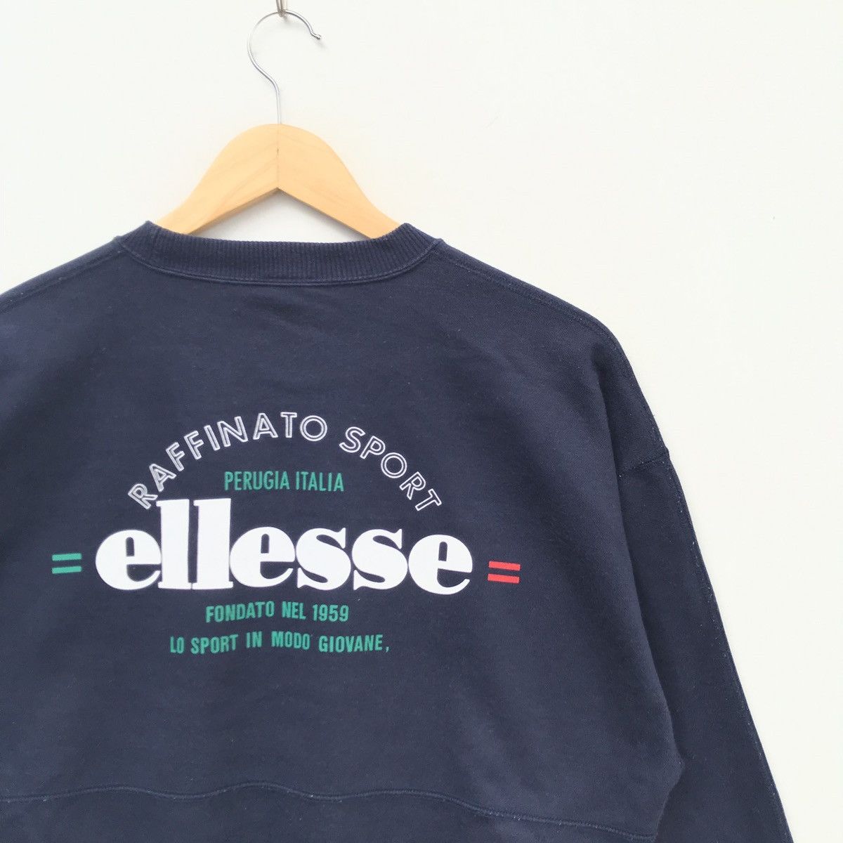 Ellesse × Vintage Vintage Ellesse Big logo sweatshirt Streetwear Fashion Size US M / EU 48-50 / 2 - 2 Thumbnail