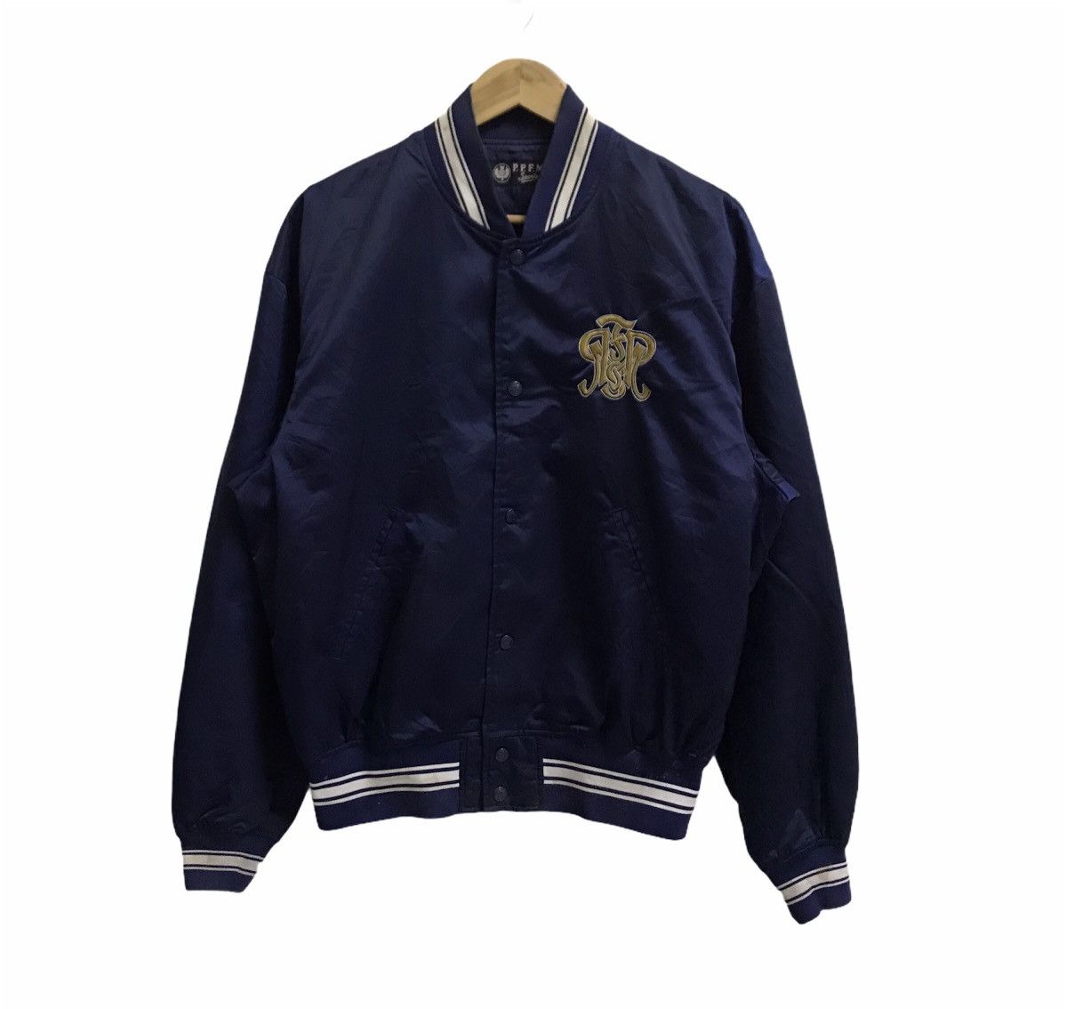 PPFM Vintage Ppfm Sport varsity jacket Size US L / EU 52-54 / 3 - 3 Thumbnail