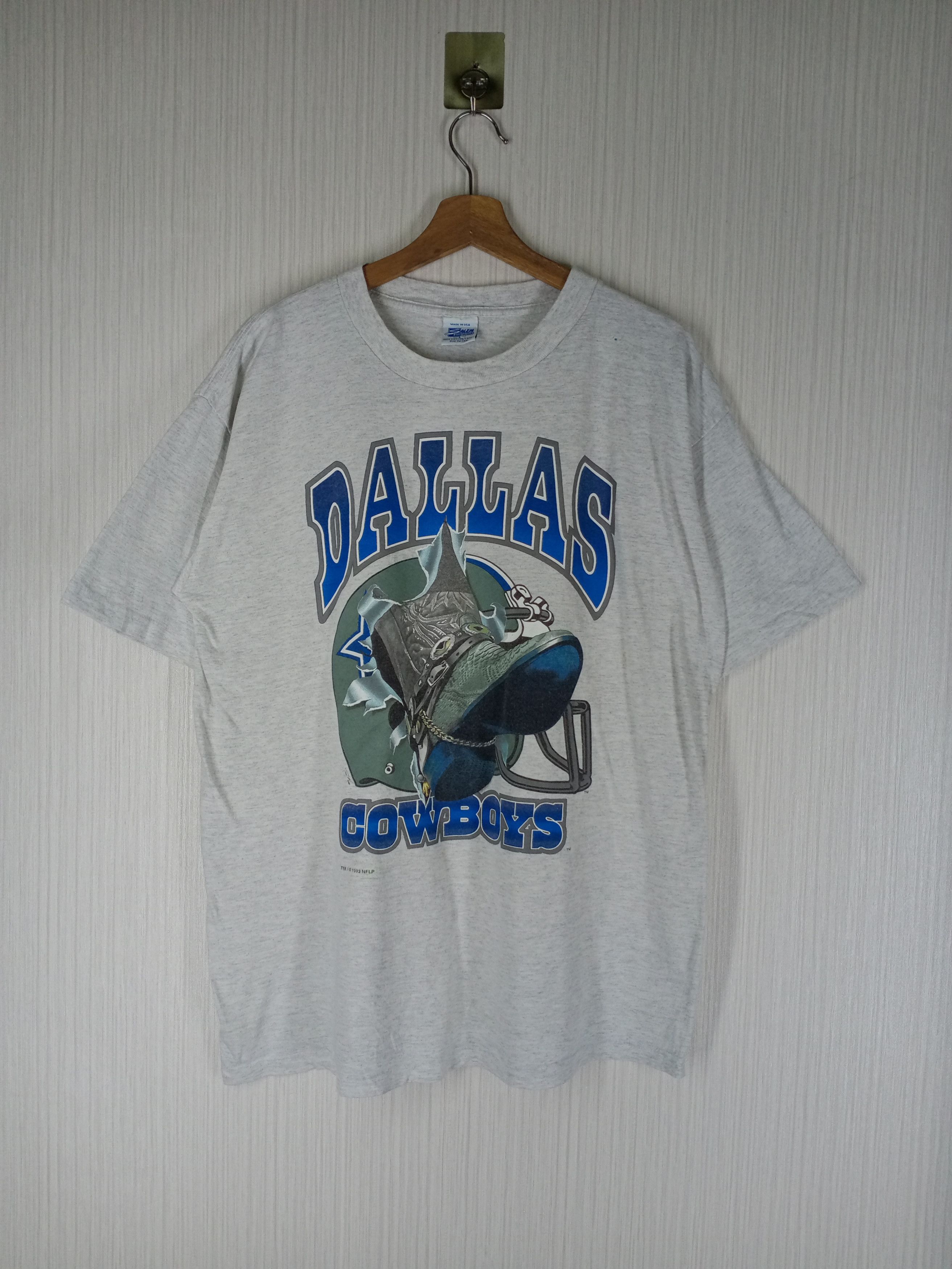 NFL Vintage 1993 Dallas Cowboys Tshirt Size US L / EU 52-54 / 3 - 1 Thumbnail