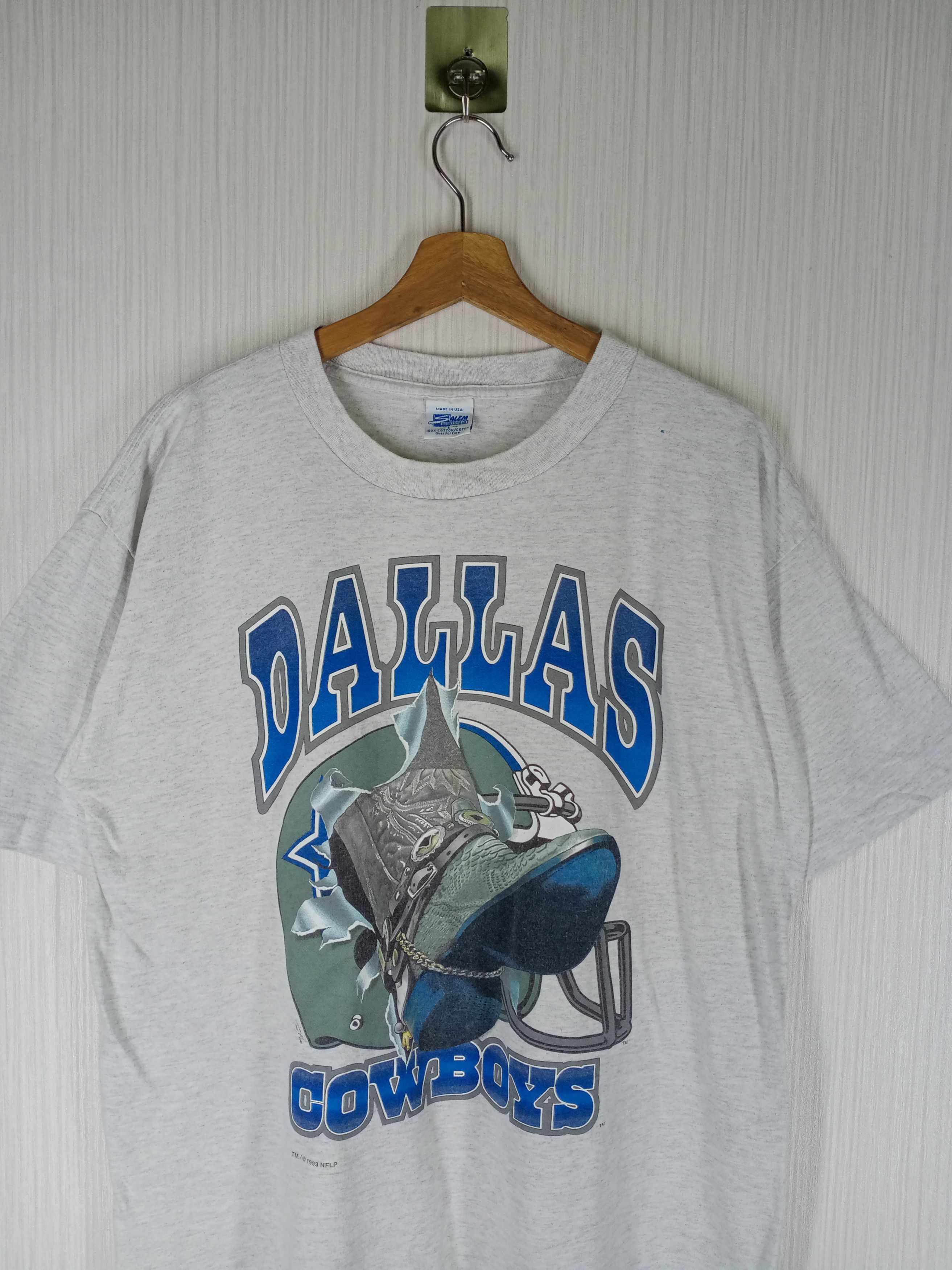 NFL Vintage 1993 Dallas Cowboys Tshirt Size US L / EU 52-54 / 3 - 2 Thumbnail