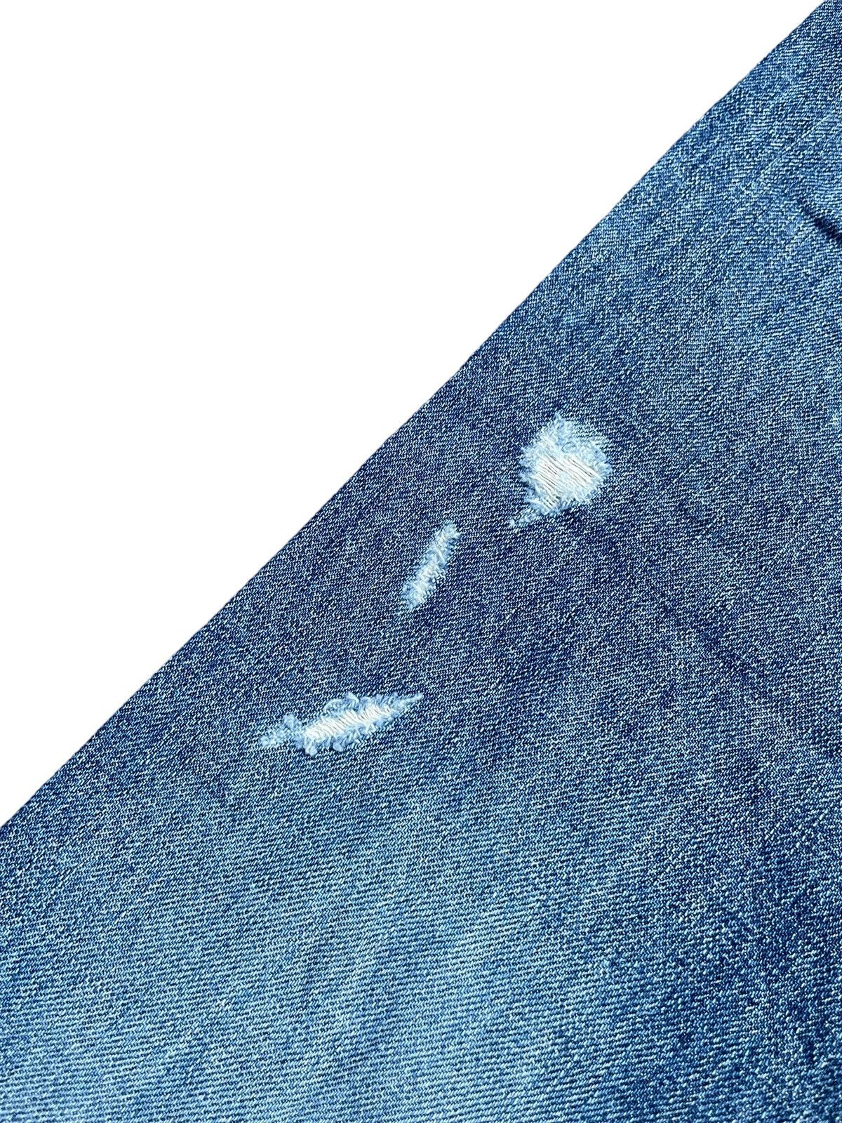 Designer × Marithe + Francois Girbaud Vintage Marithe Francois Girbaud Selvedge Distresed Denim Size US 31 - 14 Thumbnail