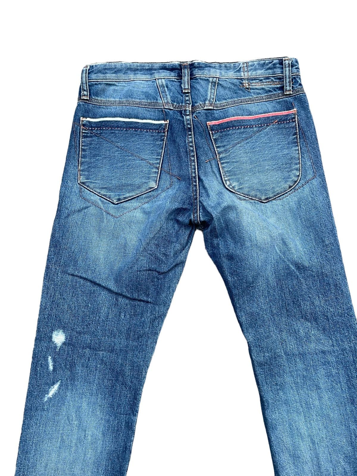 Designer × Marithe + Francois Girbaud Vintage Marithe Francois Girbaud Selvedge Distresed Denim Size US 31 - 13 Thumbnail