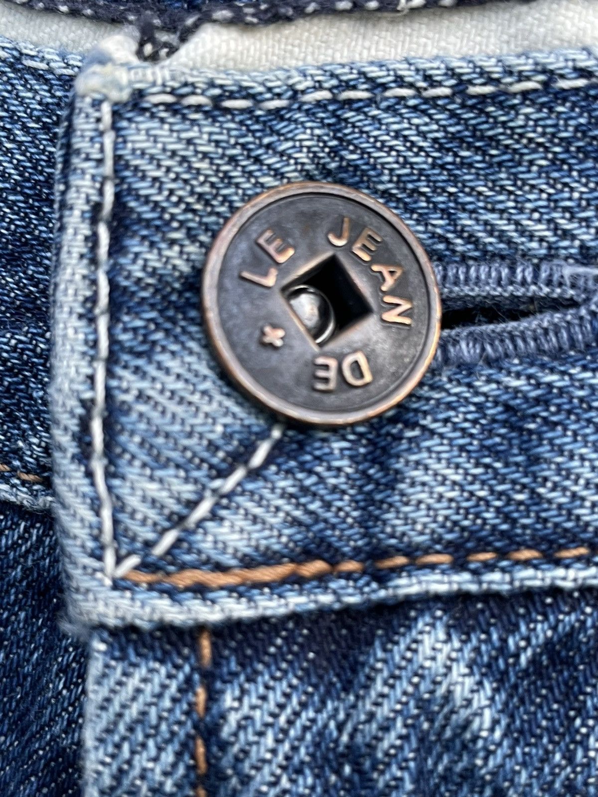 Designer × Marithe + Francois Girbaud Vintage Marithe Francois Girbaud Selvedge Distresed Denim Size US 31 - 25 Thumbnail