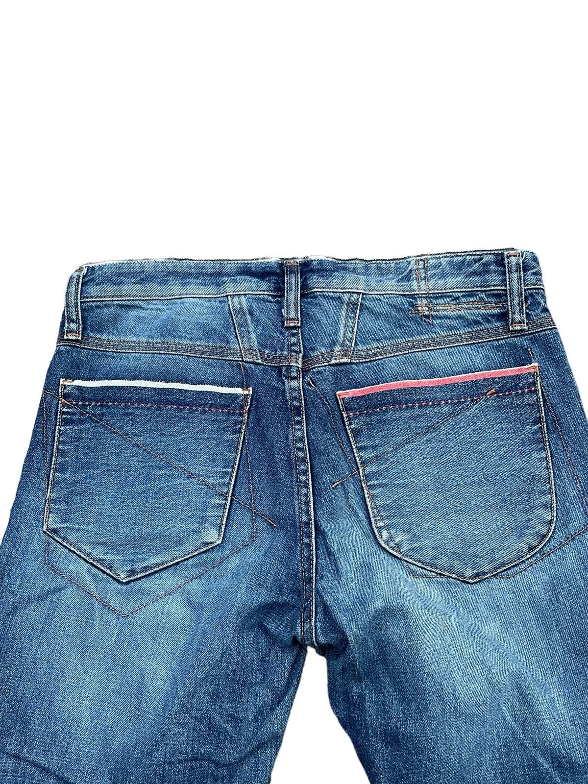 Designer × Marithe + Francois Girbaud Vintage Marithe Francois Girbaud Selvedge Distresed Denim Size US 31 - 15 Thumbnail