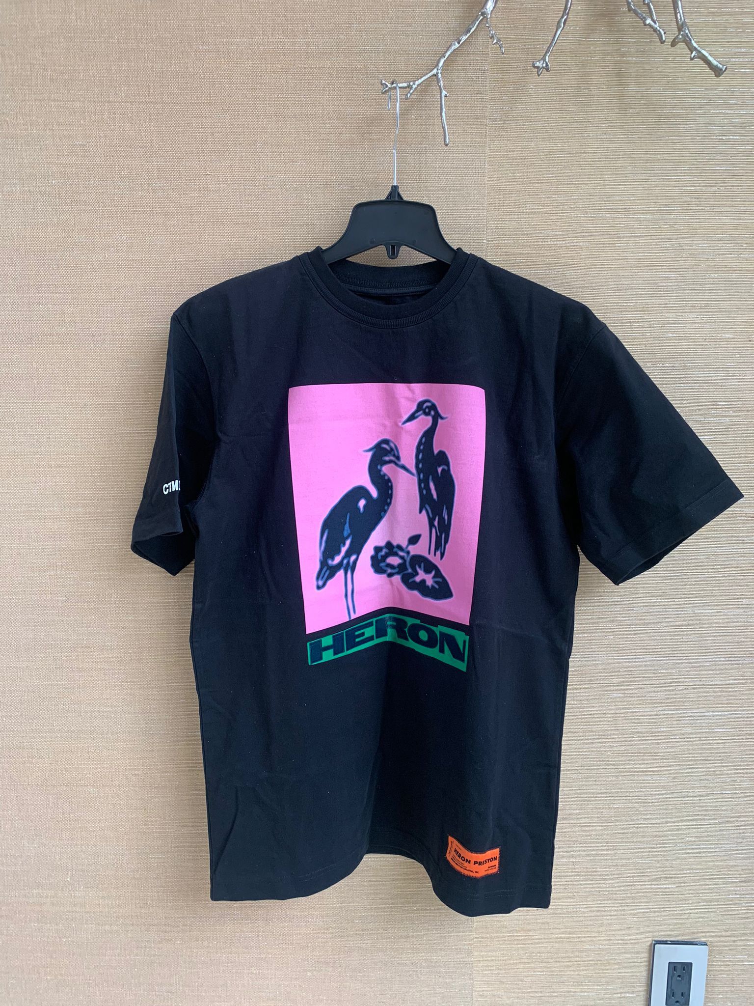 Heron Preston Logo Tee, SS in Black Size US XS / EU 42 / 0 - 2 Thumbnail