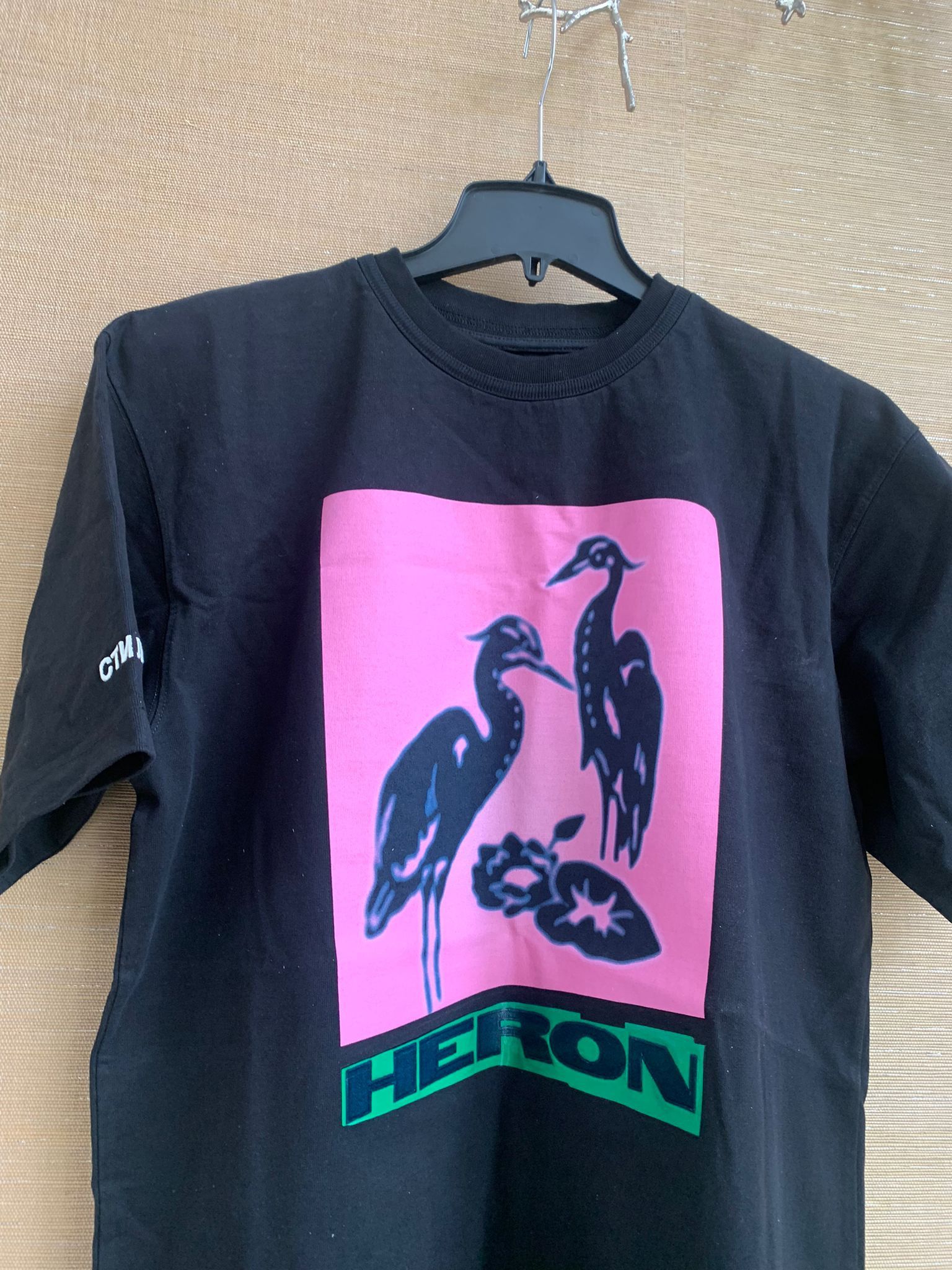 Heron Preston Logo Tee, SS in Black Size US XS / EU 42 / 0 - 5 Thumbnail