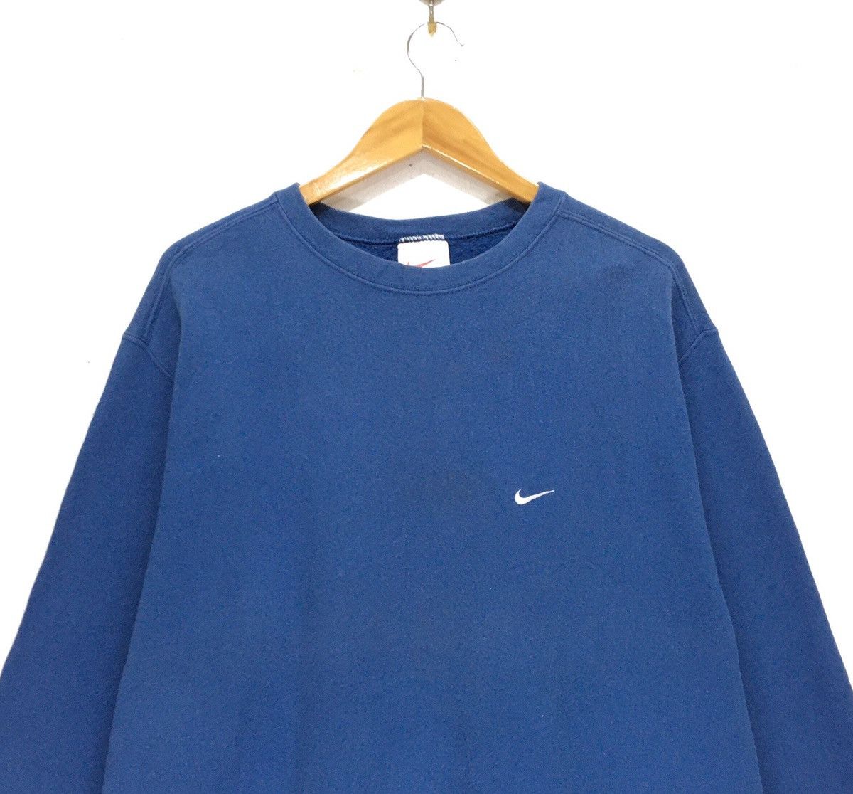 Nike Vintage 90s Nike Small Swoosh Sweatshirt Made In Usa Size US M / EU 48-50 / 2 - 3 Thumbnail