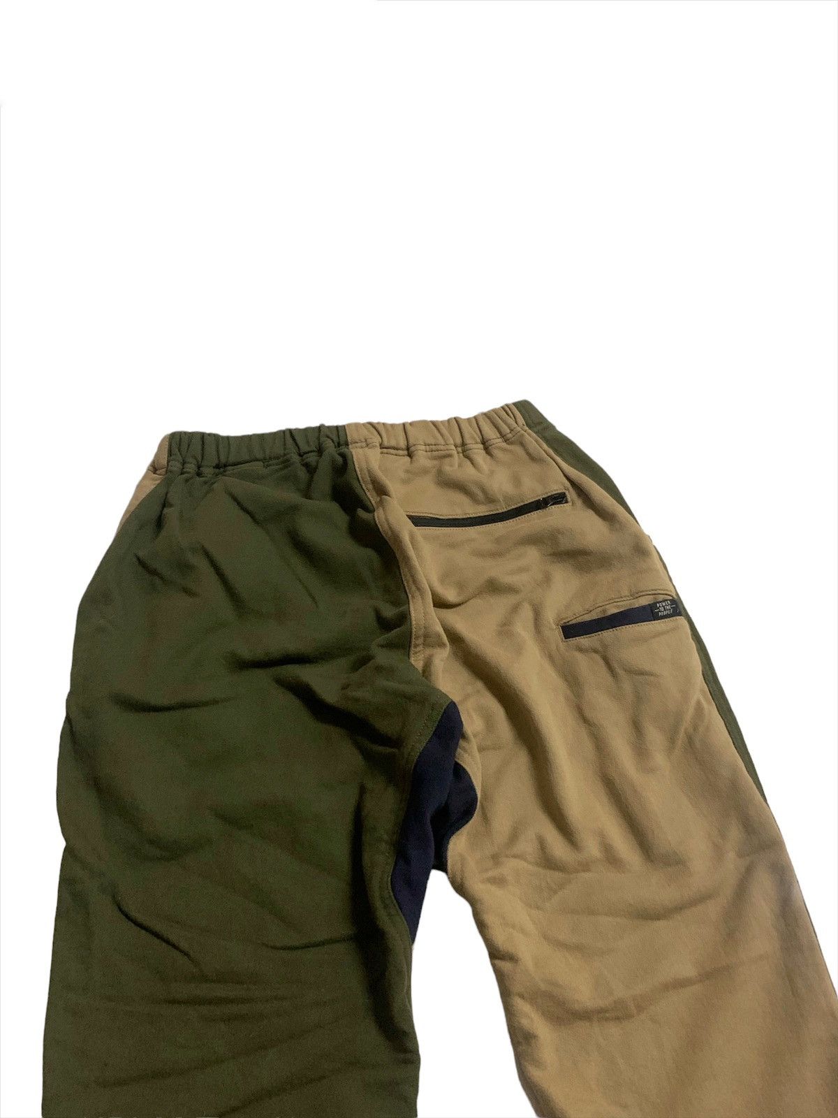 Japanese Brand × Vintage Patchwork Power To The People Mega Rare Sweatpants Size US 27 - 4 Thumbnail