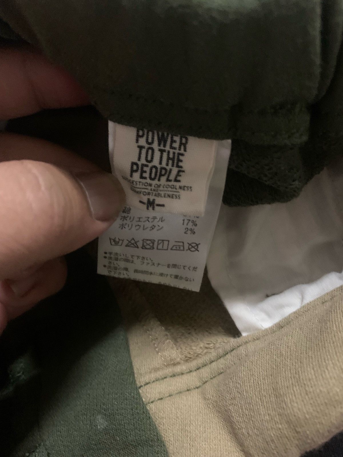 Japanese Brand × Vintage Patchwork Power To The People Mega Rare Sweatpants Size US 27 - 6 Thumbnail