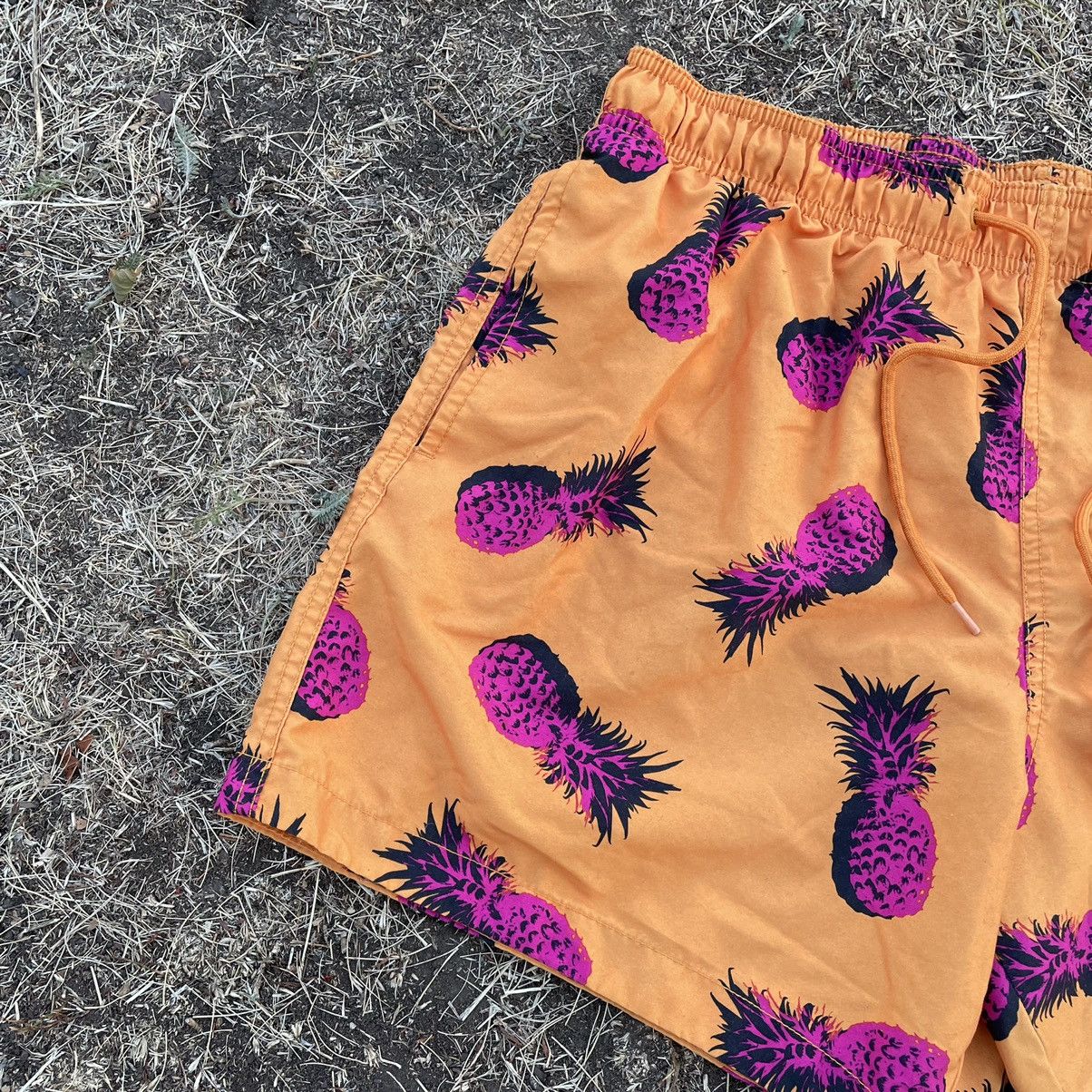 Vintage Vintage 90s All Over Print Shorts Streetwear Rave Baggy 32 Size US 32 / EU 48 - 3 Thumbnail