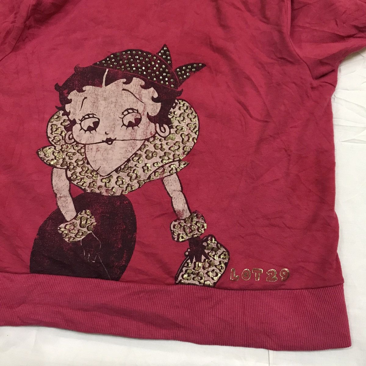 Cartoon Network I love betty boop lot 29 cropped sweatshirt hoodie Size XS / US 0-2 / IT 36-38 - 9 Thumbnail