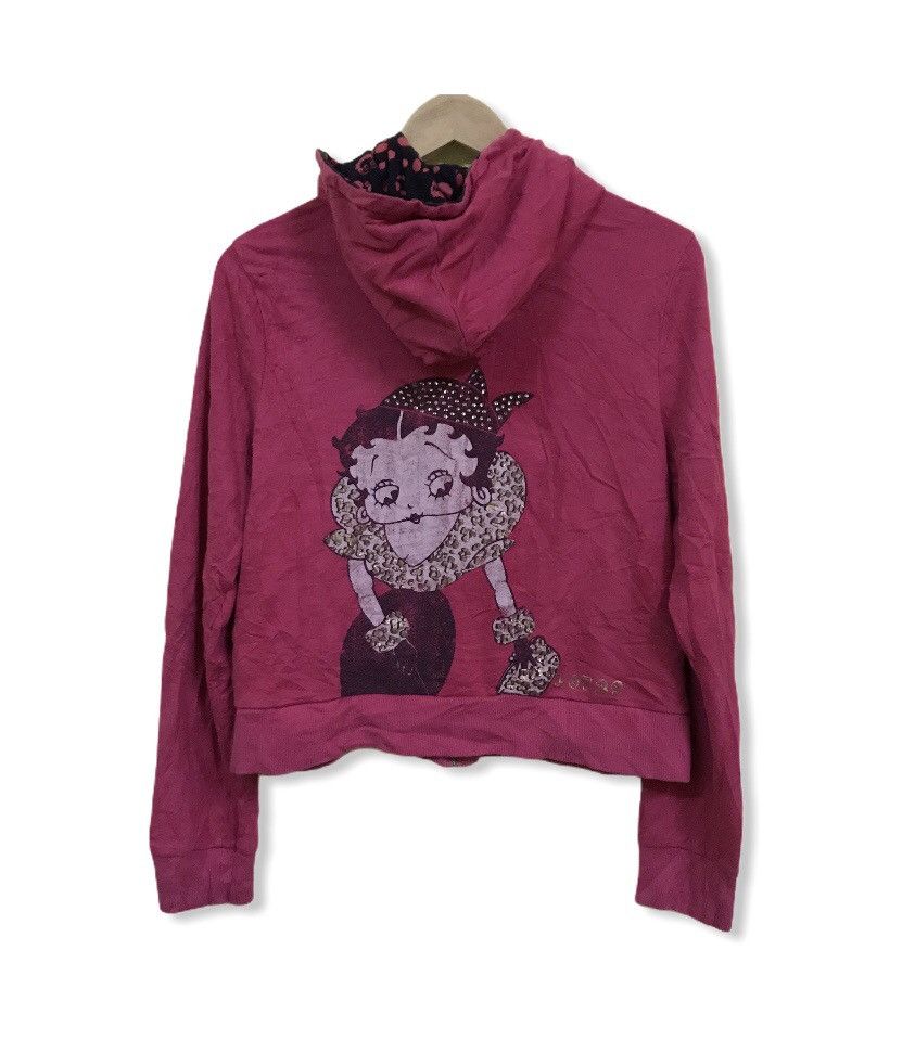 Cartoon Network I love betty boop lot 29 cropped sweatshirt hoodie Size XS / US 0-2 / IT 36-38 - 1 Thumbnail