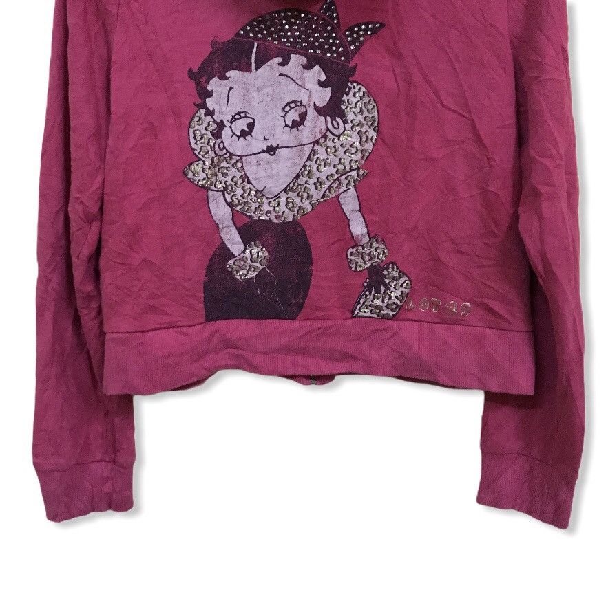 Cartoon Network I love betty boop lot 29 cropped sweatshirt hoodie Size XS / US 0-2 / IT 36-38 - 2 Thumbnail