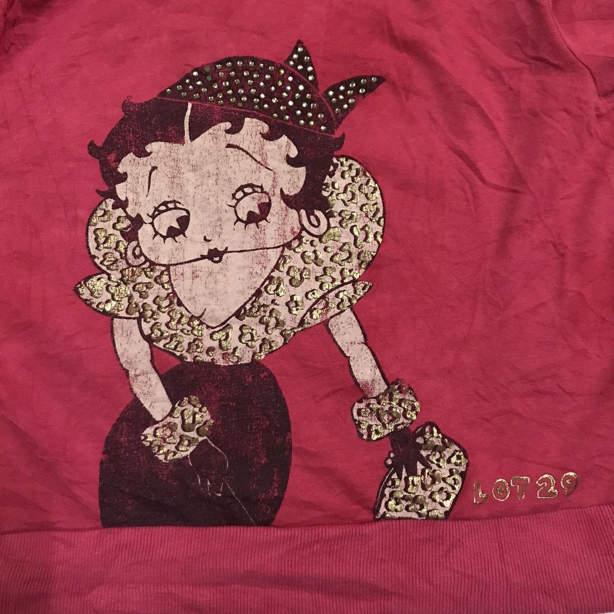 Cartoon Network I love betty boop lot 29 cropped sweatshirt hoodie Size XS / US 0-2 / IT 36-38 - 8 Thumbnail