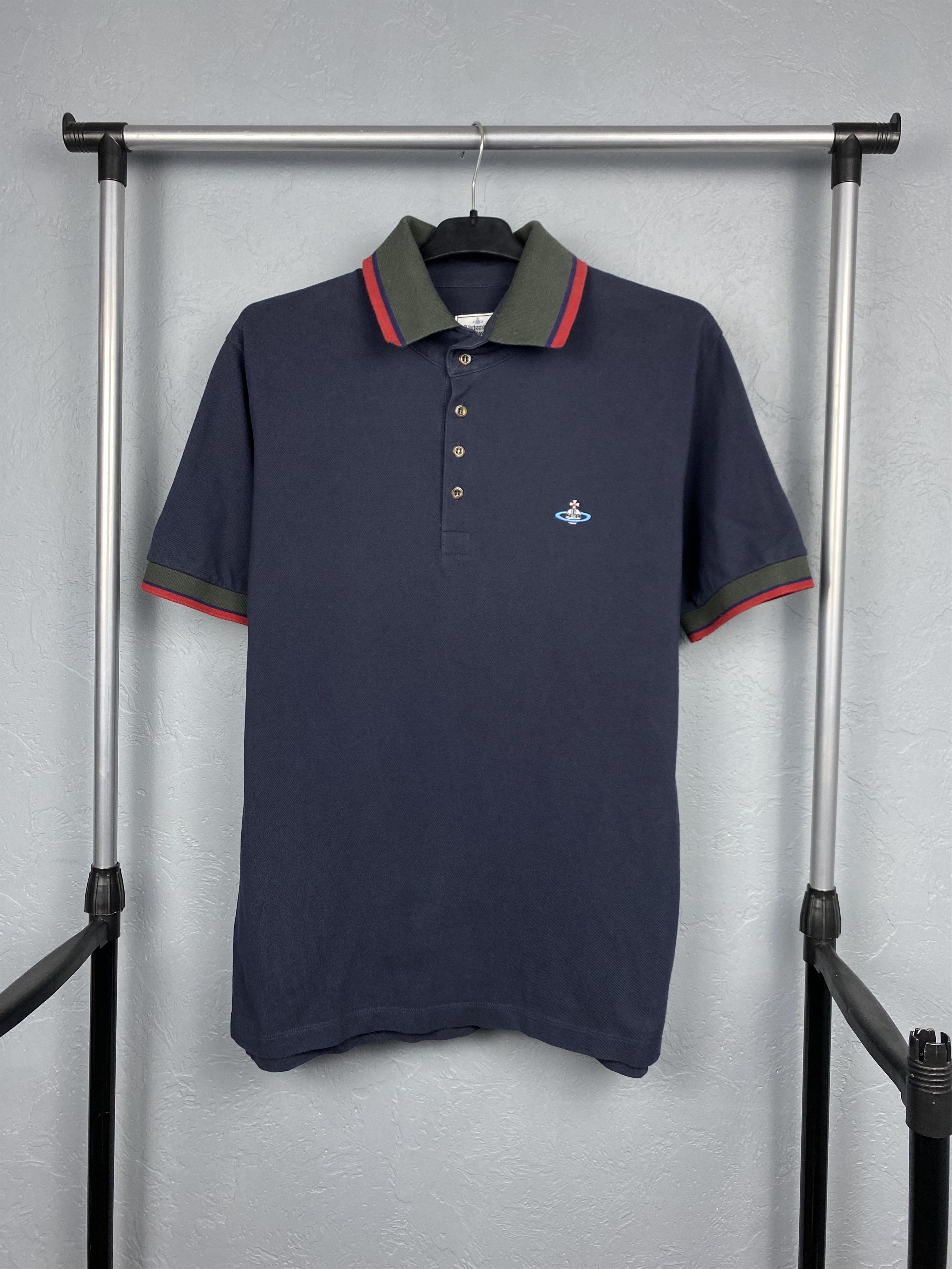 Vivienne Westwood Vivienne Westwood Vintage Mens Polo Shirt Size US XL / EU 56 / 4 - 1 Thumbnail