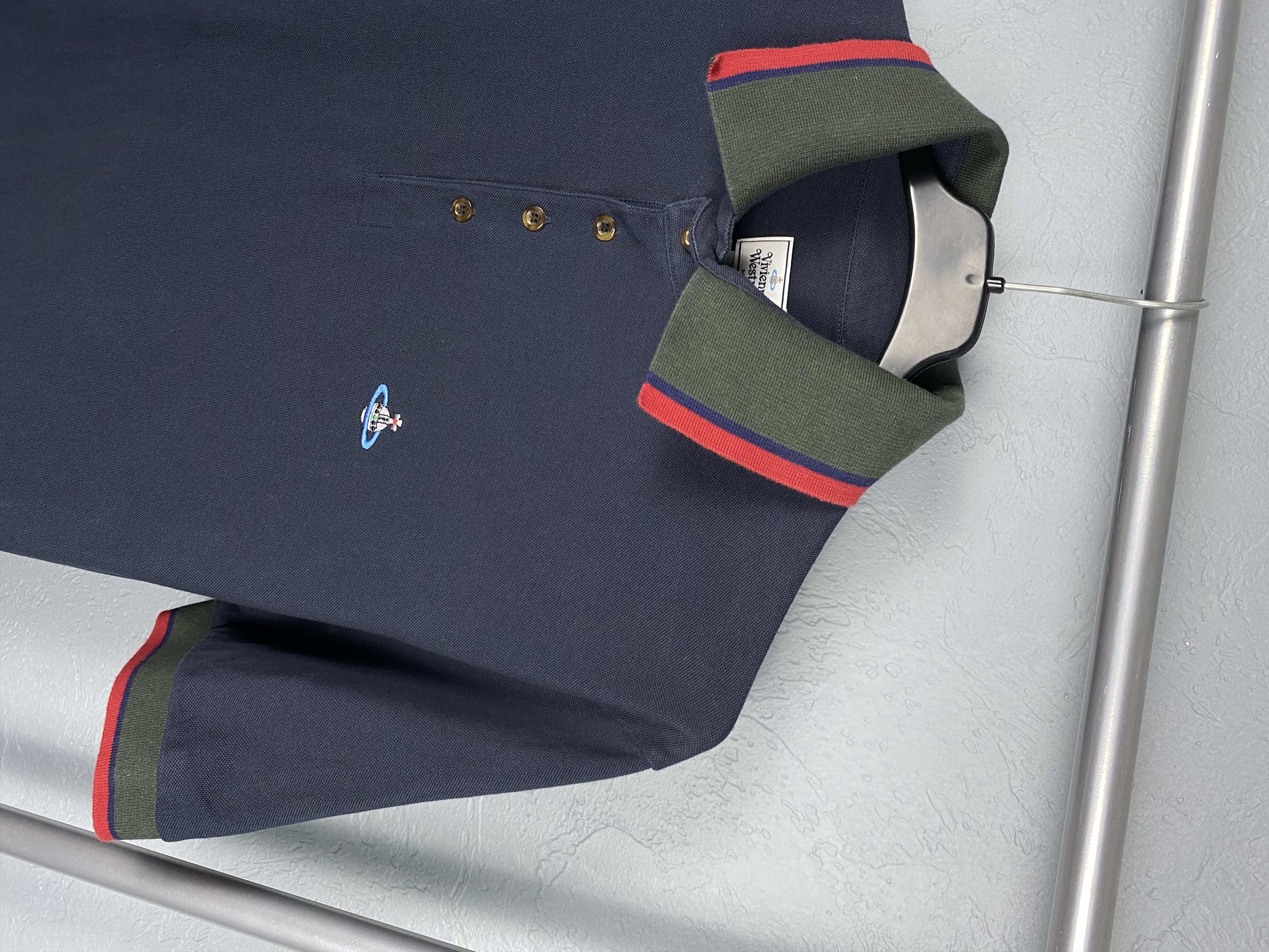 Vivienne Westwood Vivienne Westwood Vintage Mens Polo Shirt Size US XL / EU 56 / 4 - 2 Thumbnail