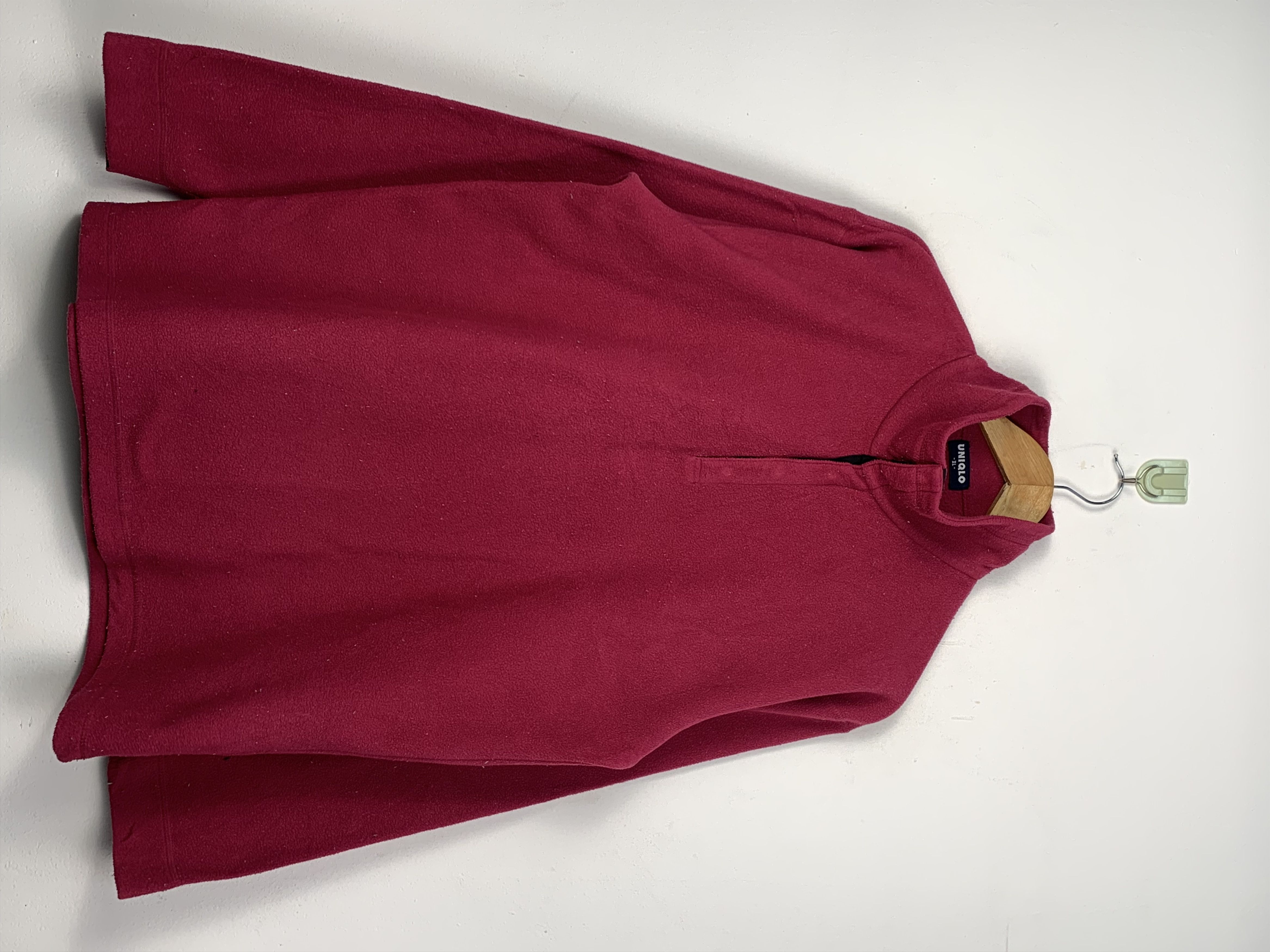 image of Uniqlo Anorak Button Up Jacket in Purple, Men's (Size XL)