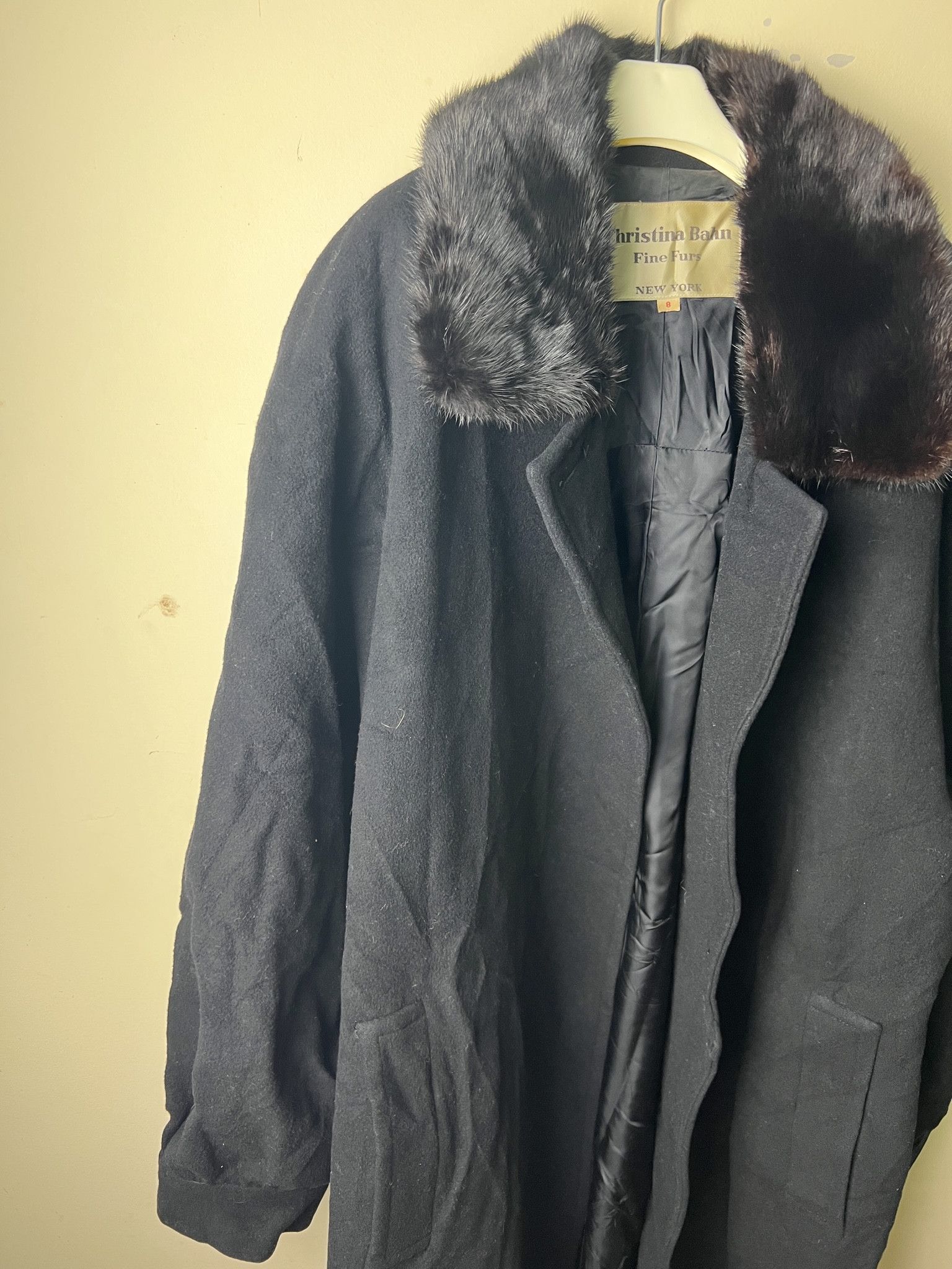 Other 🔥Christina Bahn Fine Furs Long Coats Size M / US 6-8 / IT 42-44 - 3 Thumbnail