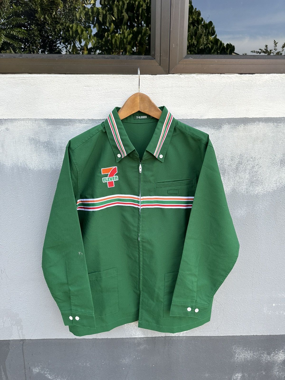 Uniform Wares Vintage 7 eleven uniform zipper shirts Size US M / EU 48-50 / 2 - 1 Thumbnail