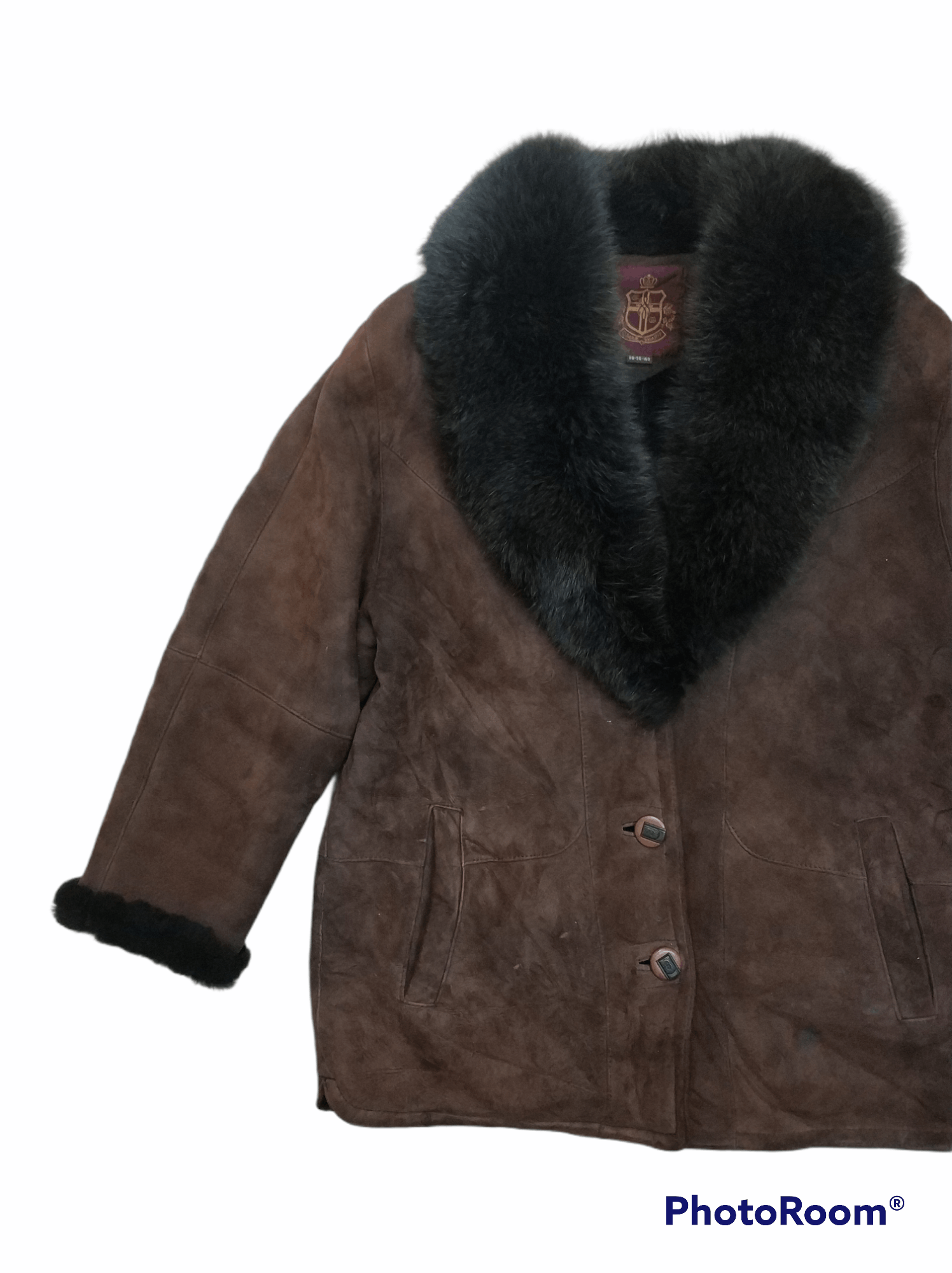 Other 🔥Very Rare Omar Sharif Paris Faux Fur Sherpa Jacket Size US S / EU 44-46 / 1 - 4 Thumbnail