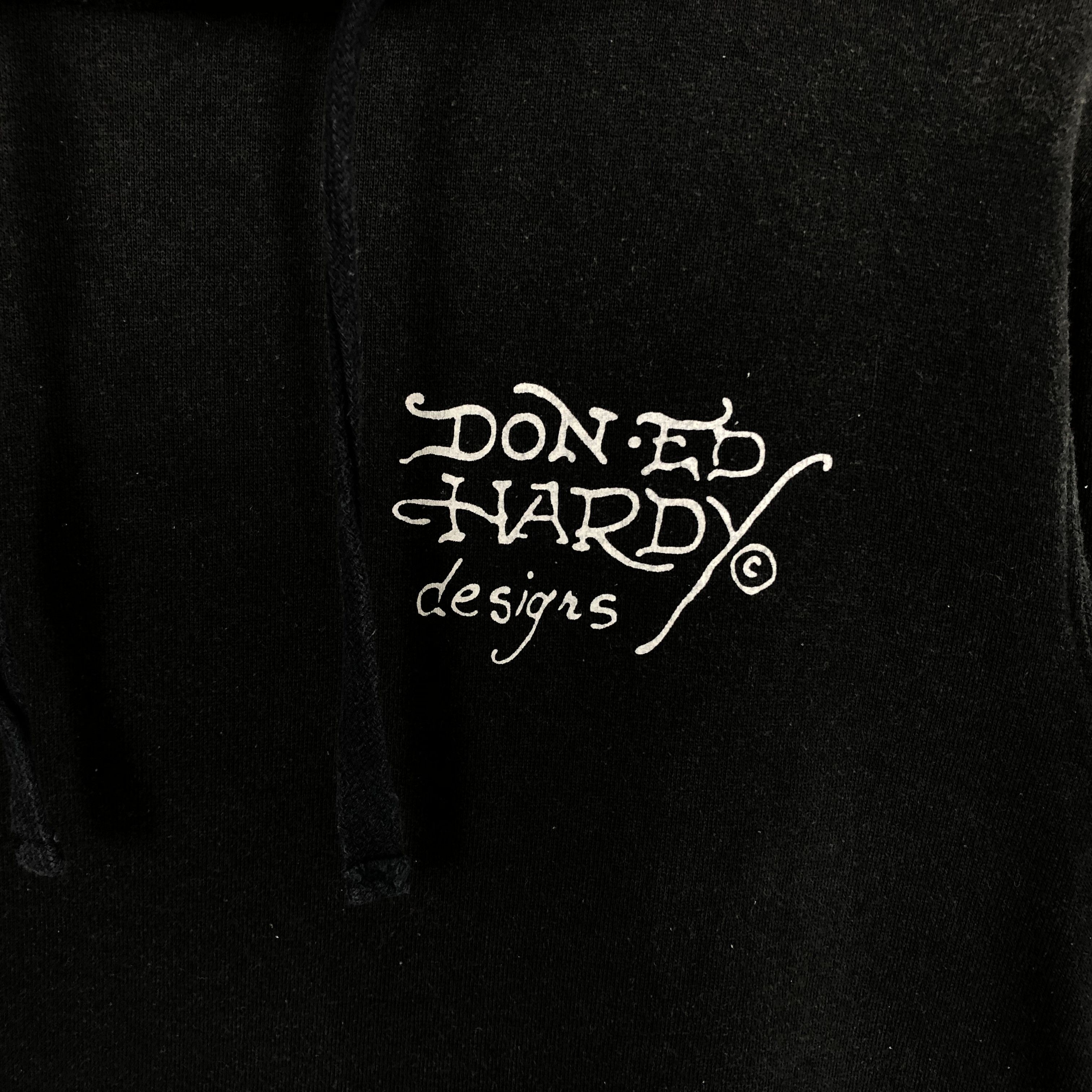 Vintage Ed Hardy Nice Design Sweatshirt Hoodie