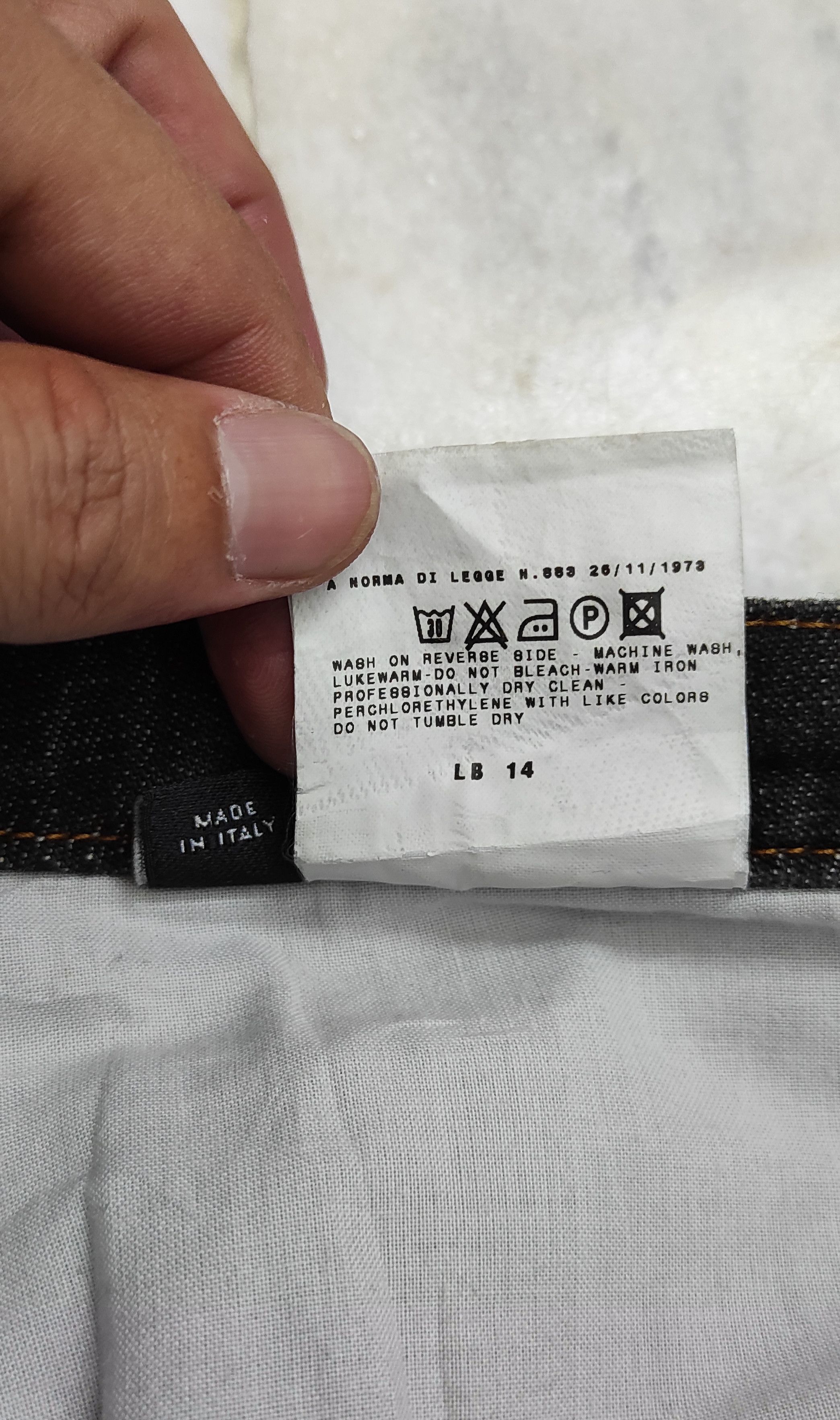Dolce & Gabbana Archive AW2004 DOLCE & GABBANA Black Design women's jeans Size 26" / US 2 / IT 38 - 6 Thumbnail