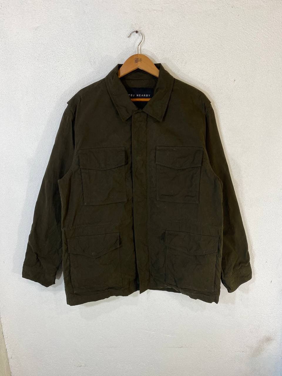Japanese Brand Japanese Brands Khakis Jacket Nice Design Size US L / EU 52-54 / 3 - 1 Thumbnail