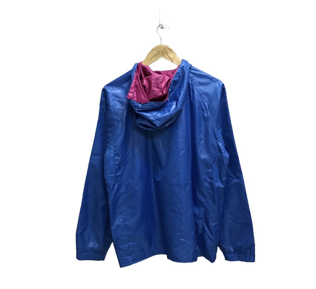 Japanese Brand Unbranded Rare Colour Windbreaker Hoodie Jacket Size US M / EU 48-50 / 2 - 2 Thumbnail