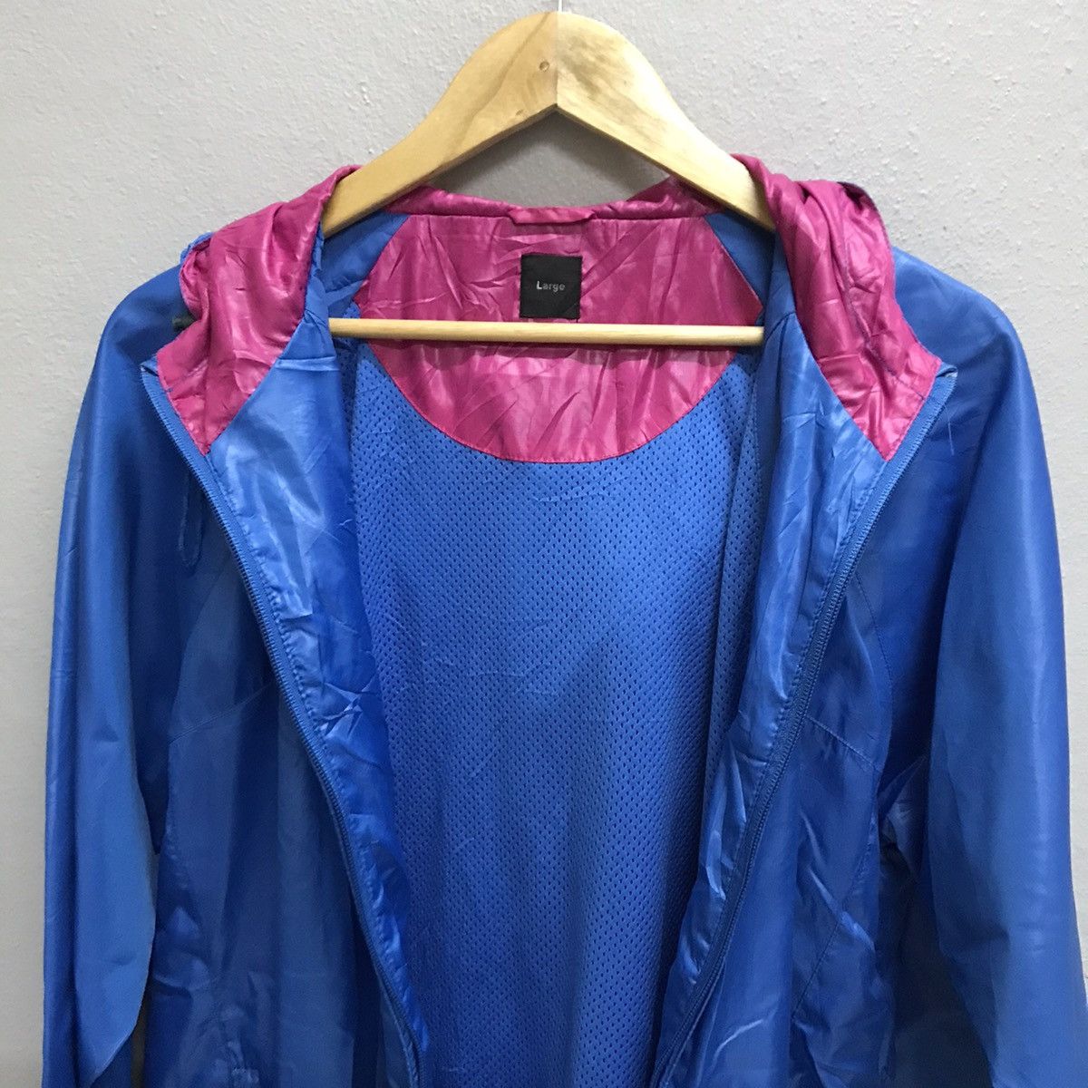 Japanese Brand Unbranded Rare Colour Windbreaker Hoodie Jacket Size US M / EU 48-50 / 2 - 8 Thumbnail