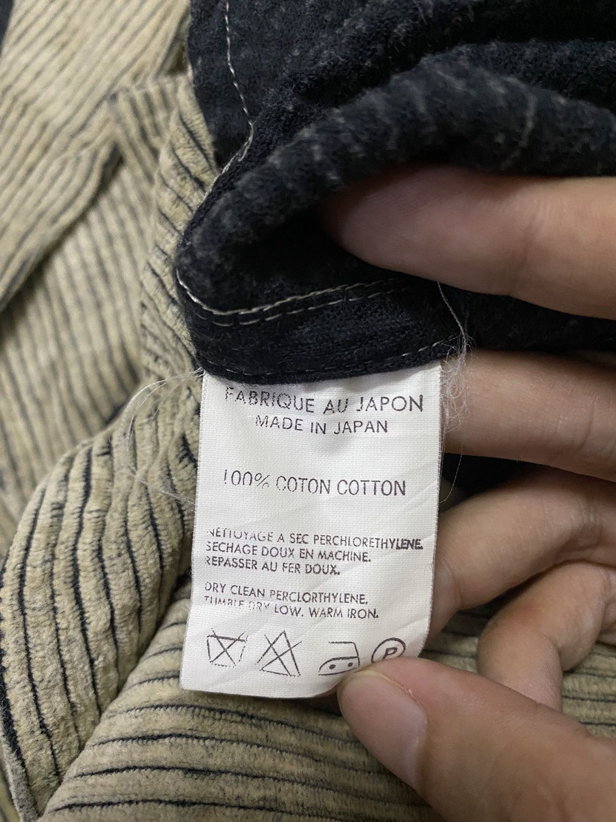 Yohji Yamamoto Y’s Yohji Yamamoto corduroy crop blazer jacket Size US S / EU 44-46 / 1 - 8 Thumbnail