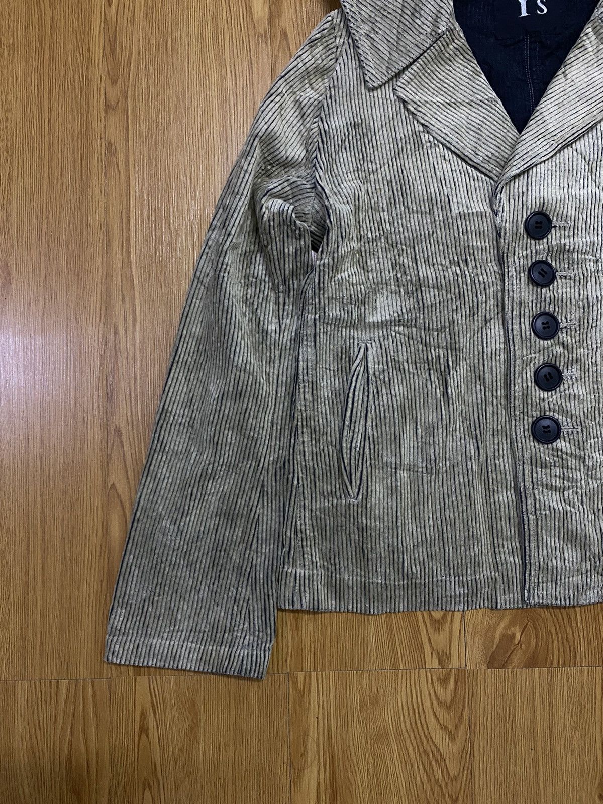 Yohji Yamamoto Y’s Yohji Yamamoto corduroy crop blazer jacket Size US S / EU 44-46 / 1 - 3 Thumbnail